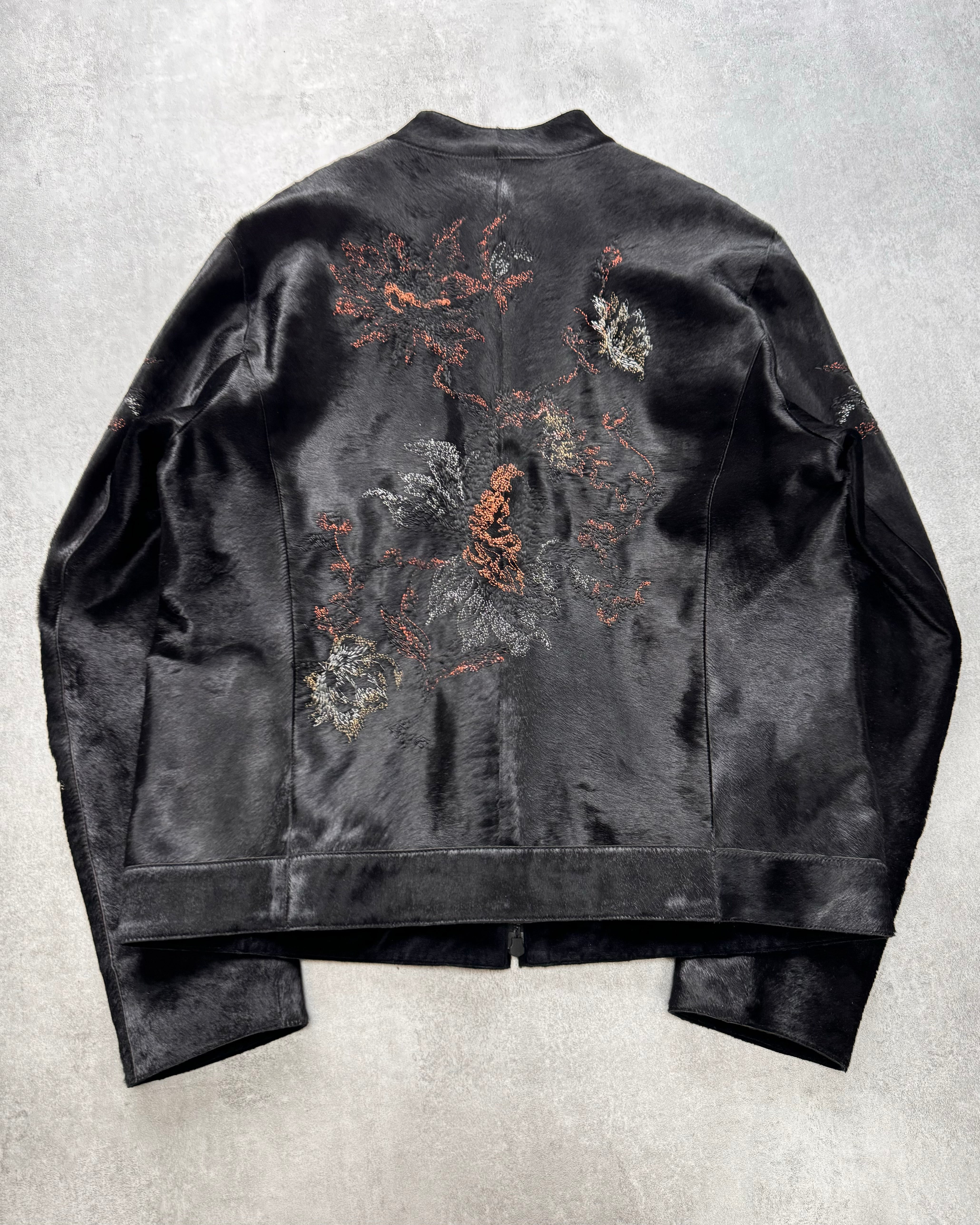 ジャケット・アウター EMPORIO ARMANI leather fur 2way jacket 0400021605694?wid=900