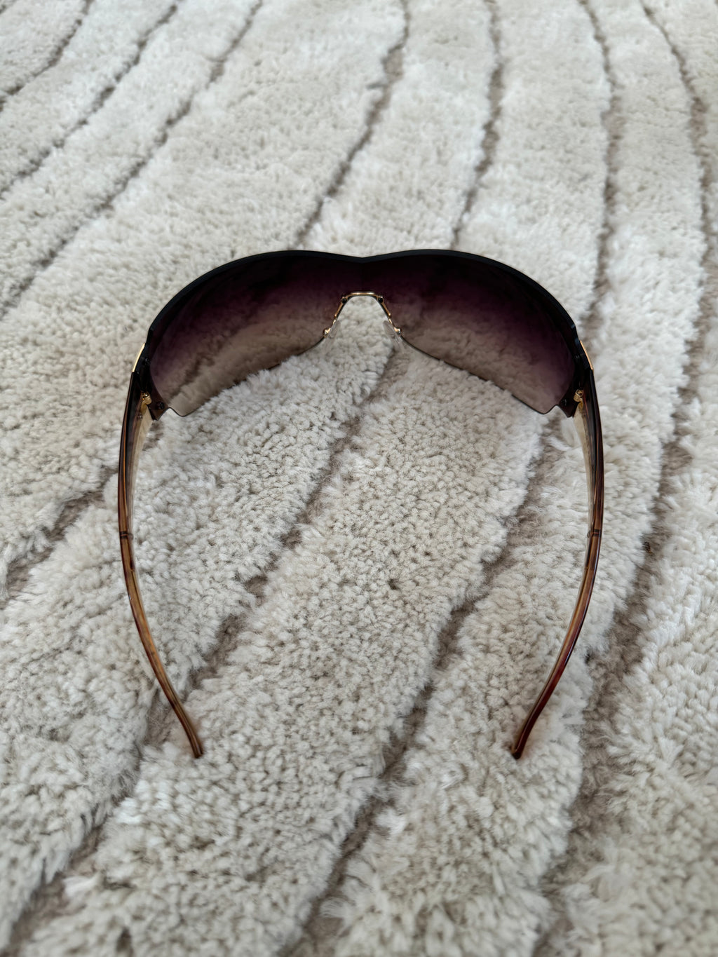 1990年代 プラダ グーグル ゴールデン サングラス