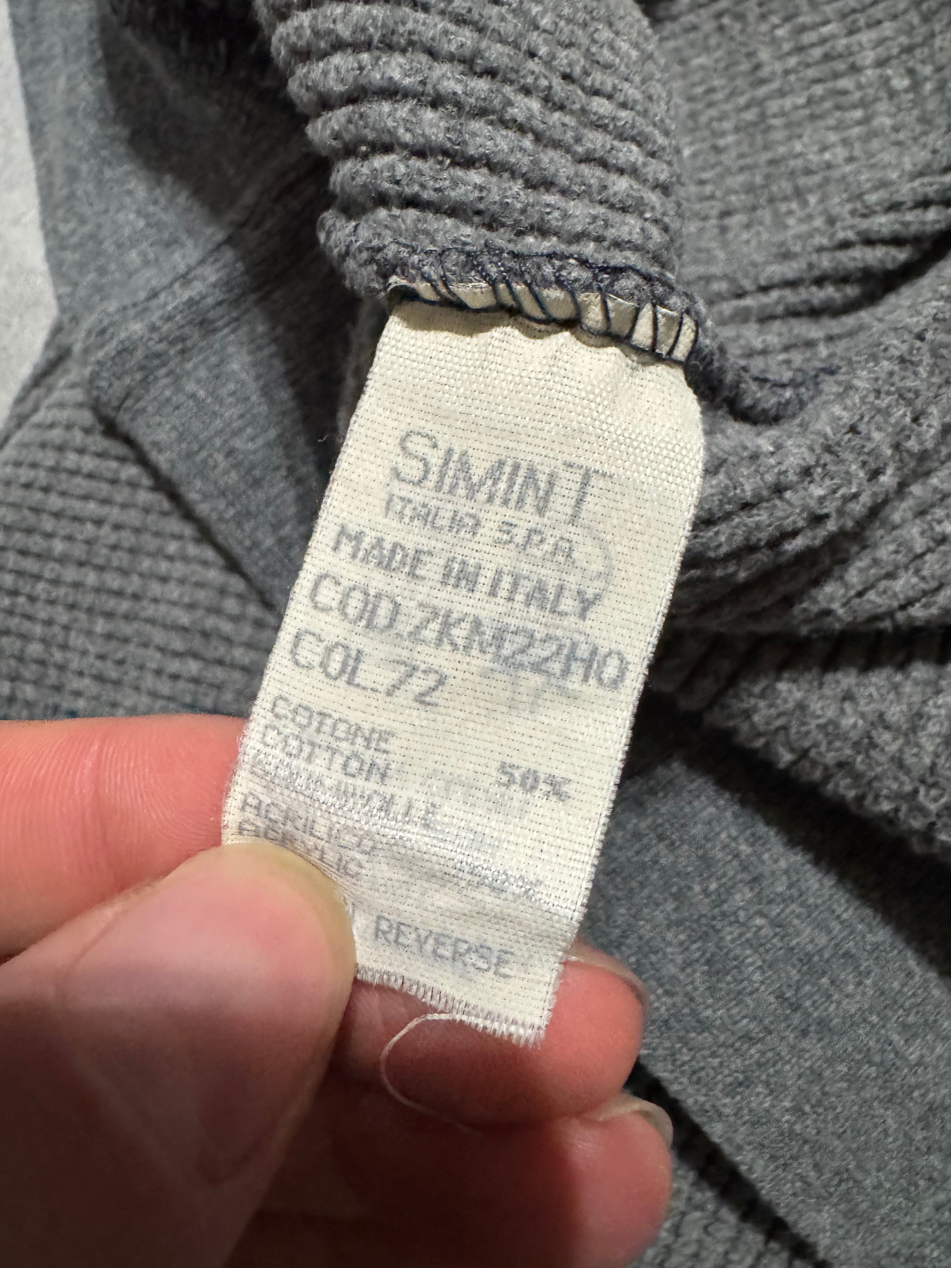 1990s Giorgio Armani Grey Buttoned Longsleeves