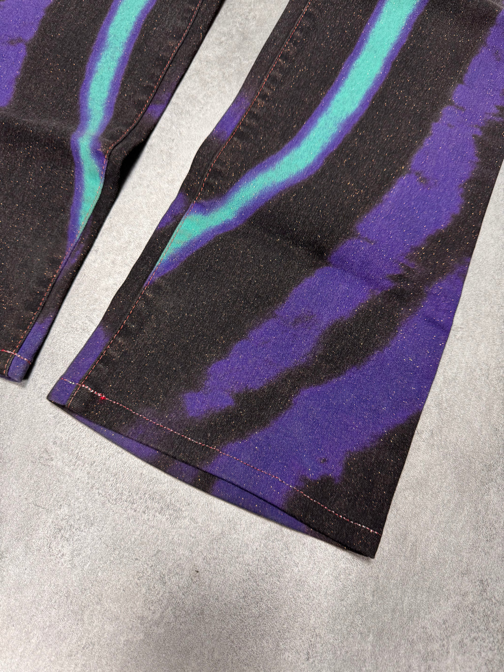 SS2002 Just Cavalli Hallucination Zebra Purple Pants