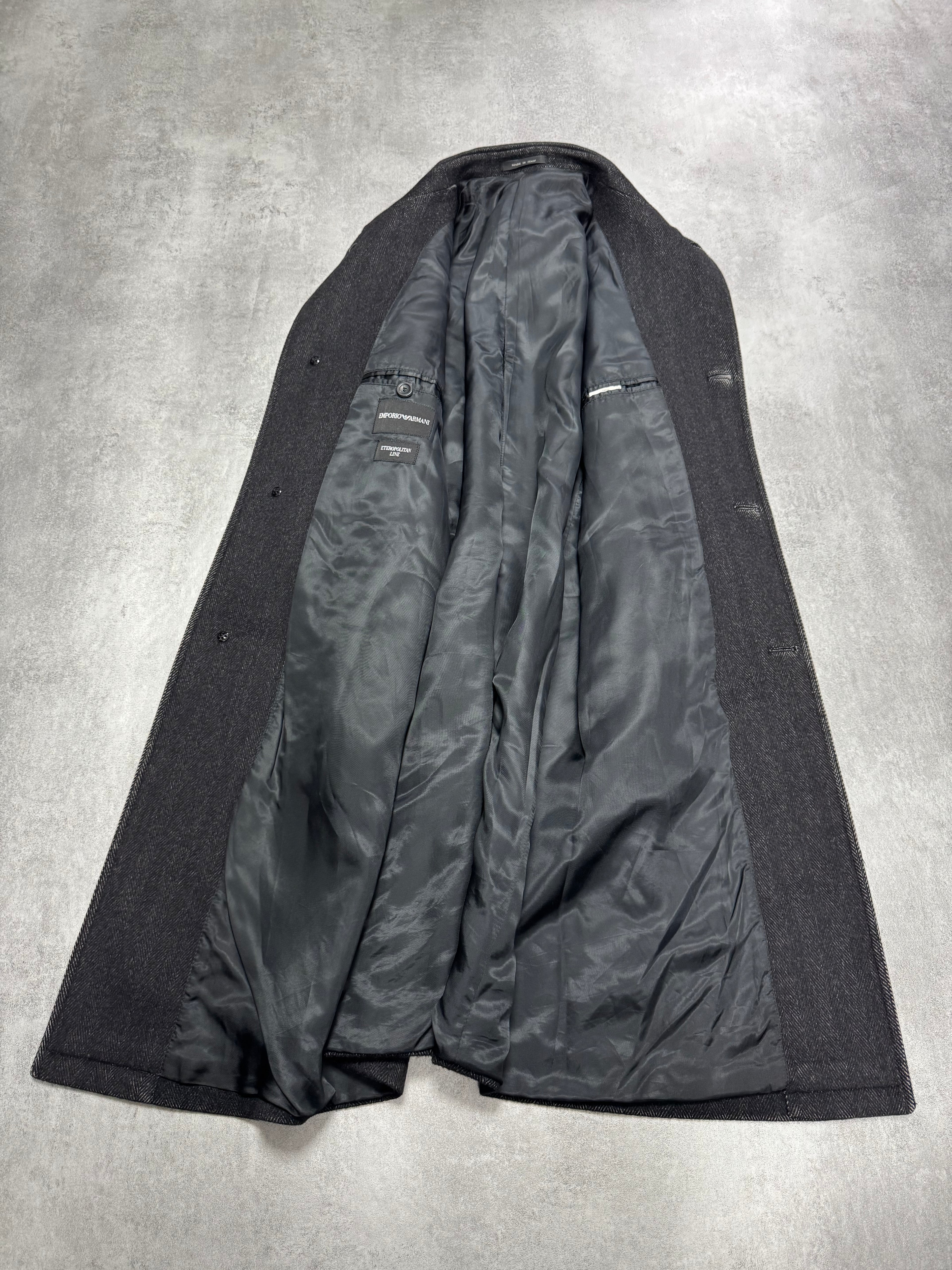 AW2008 Emporio Armani Eteropolitan Wool Trench Coat