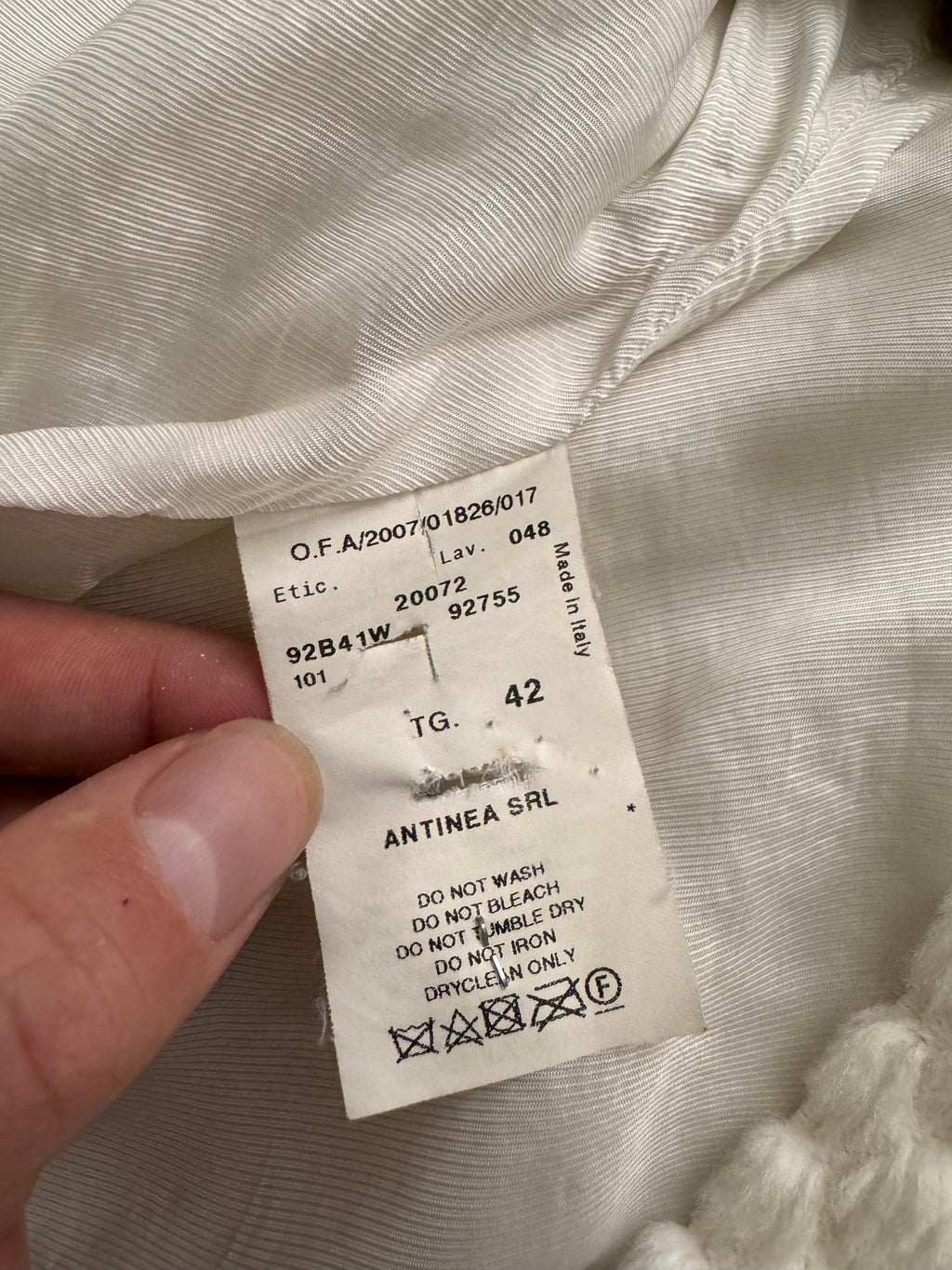 AW2007 Emporio Armani Origami-Effect Cropped Jacket