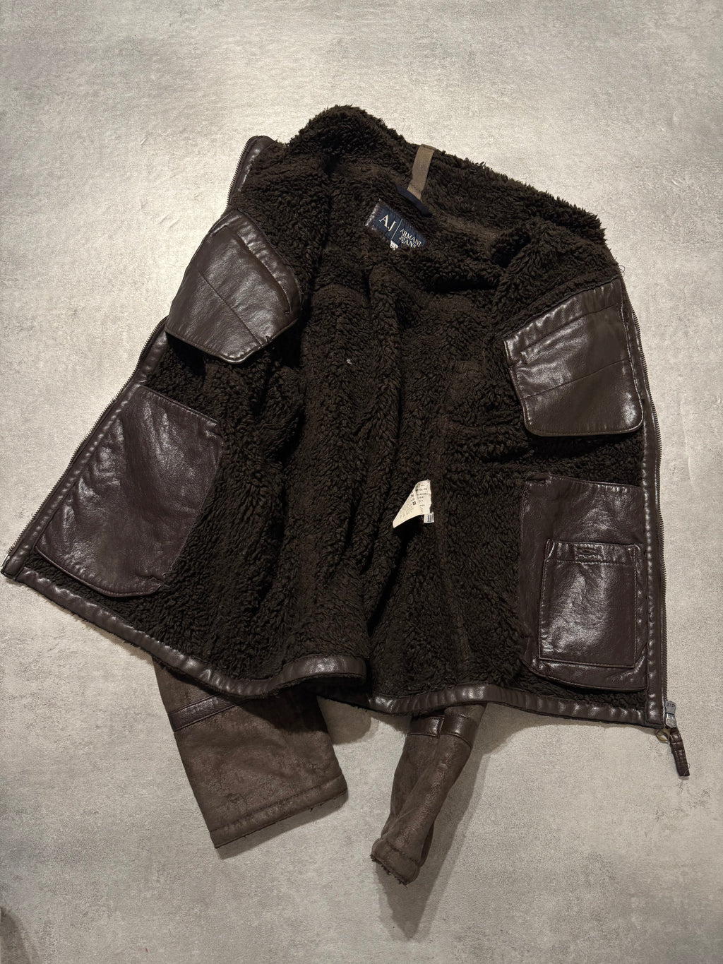 2000s Armani Brown Aged Jacket