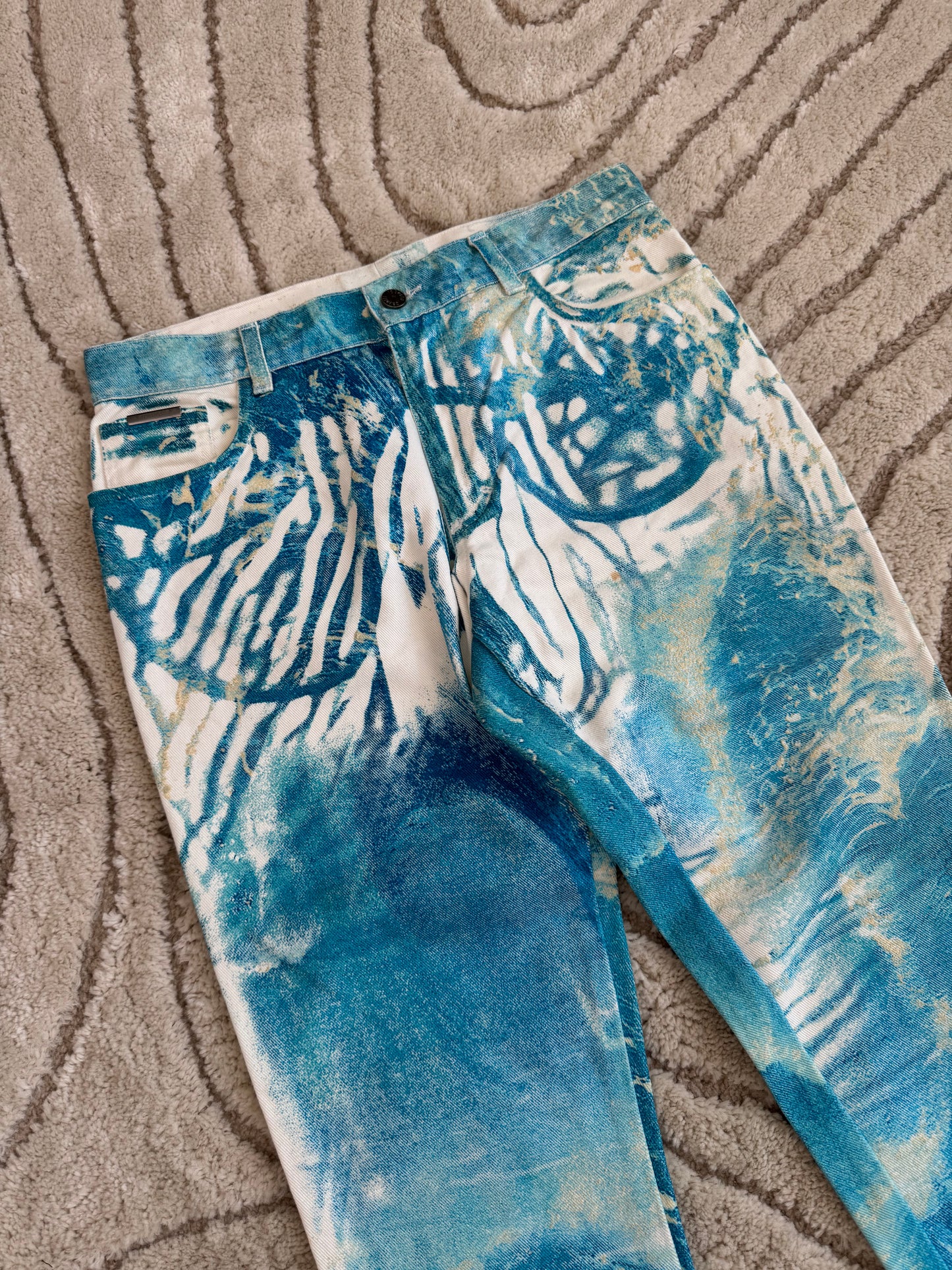 Roberto Cavalli Rising Tide Pants (S)