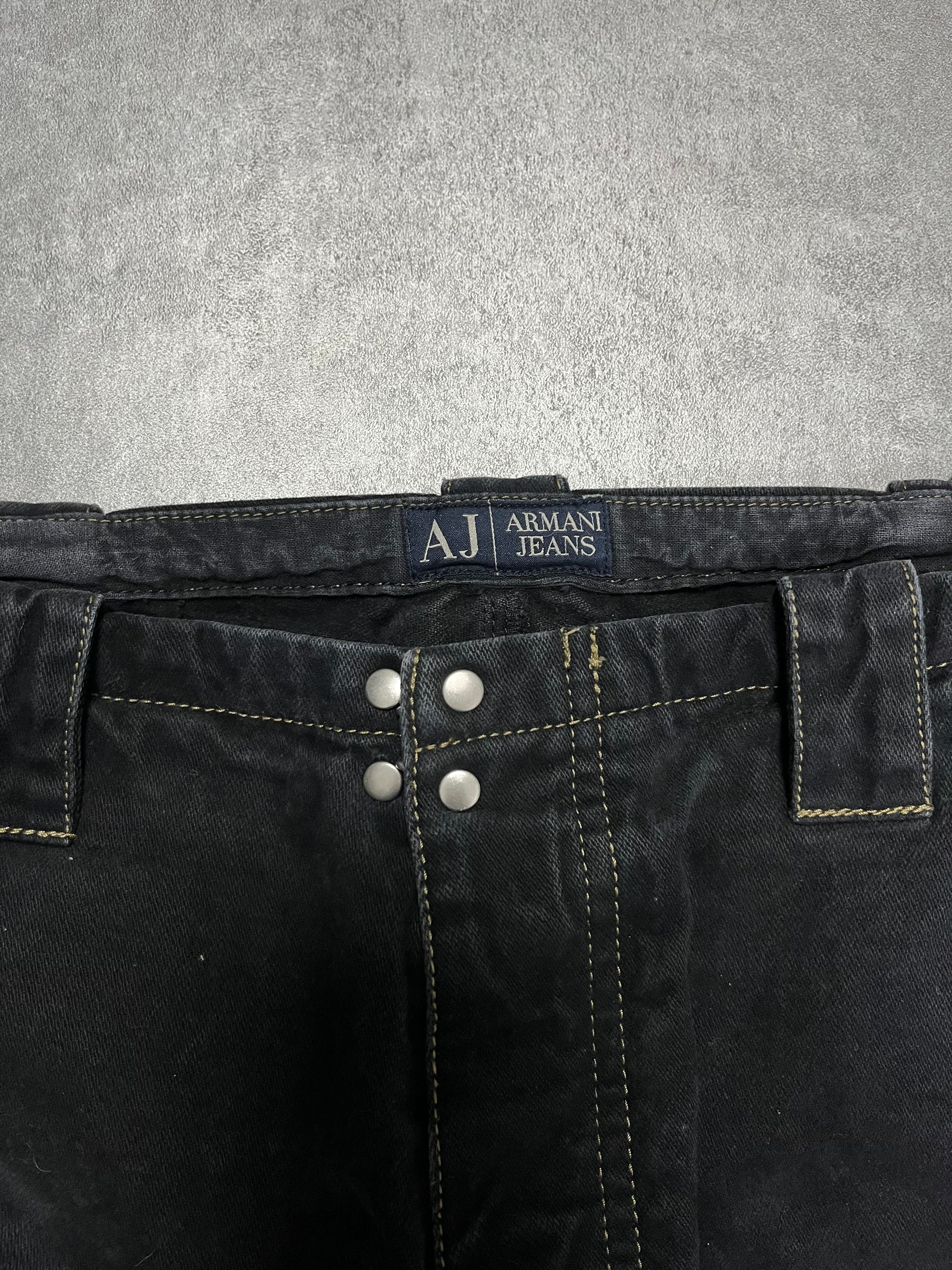 2000s Armani Navy Cargo Pants
