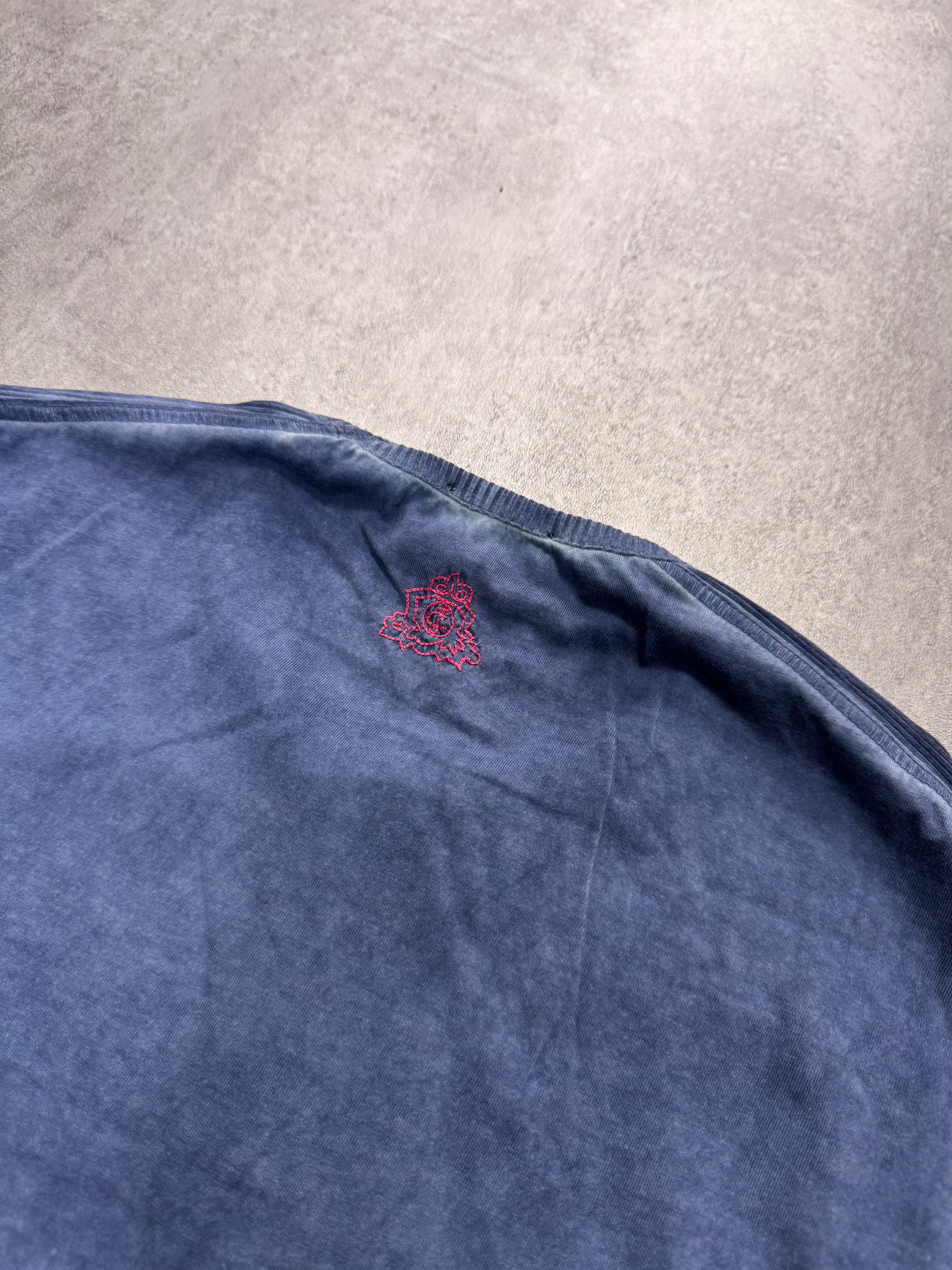 2000s Cavalli Fighting Deers Painting Longsleeves