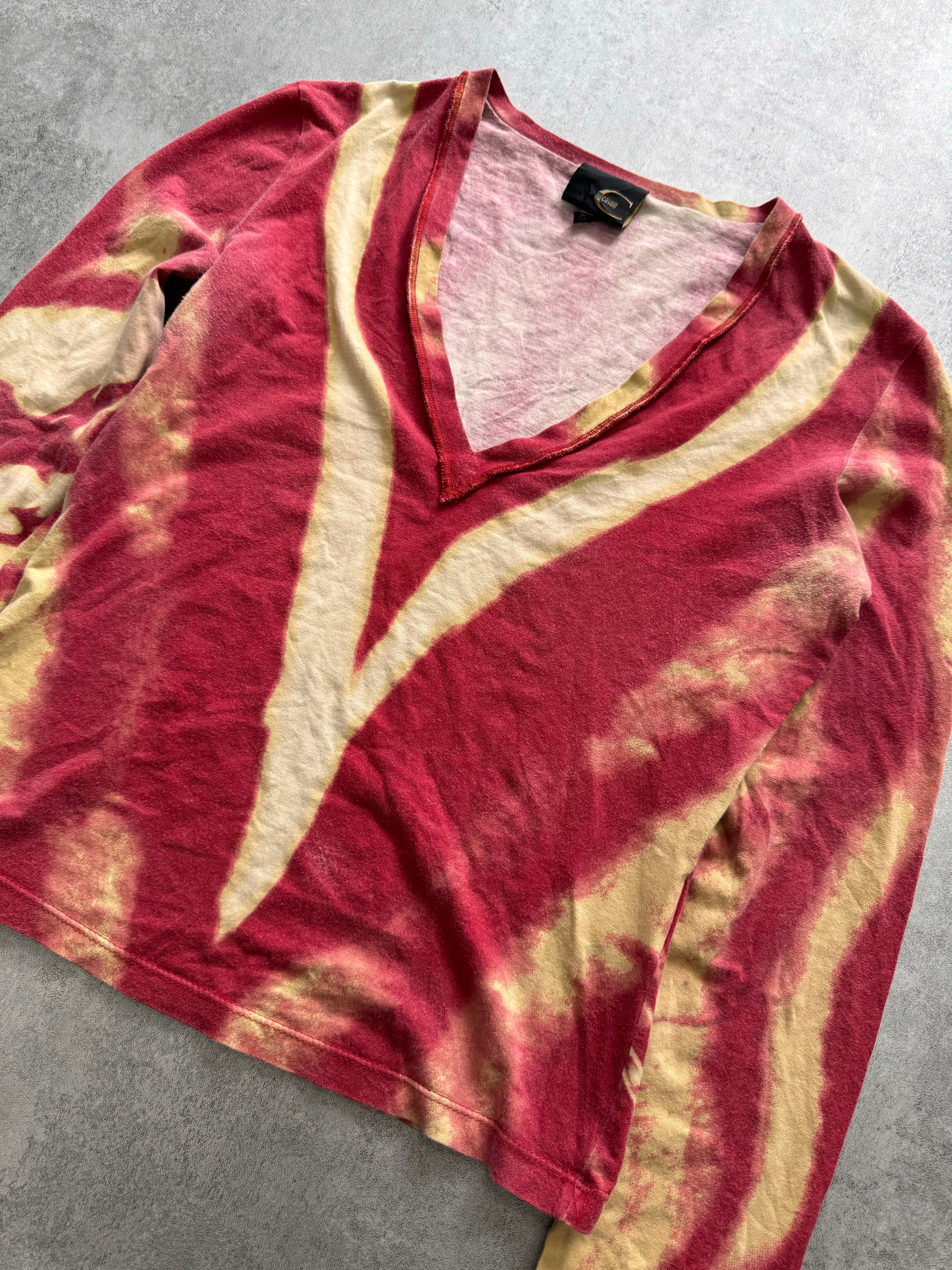 SS2002 Cavalli Zebra Hallucination Top