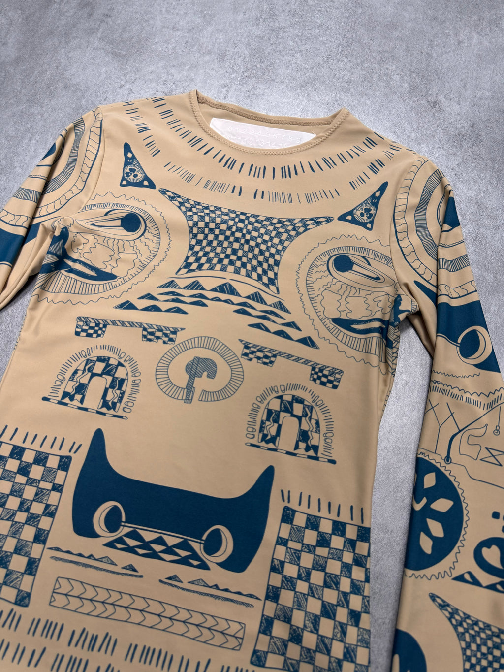 AW2012 Maison Margiela H&M Tatoo Mesh Re-edition Top