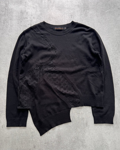 SS2005 Undercover Asymmetrical Restored Sweater (XXS/XS)