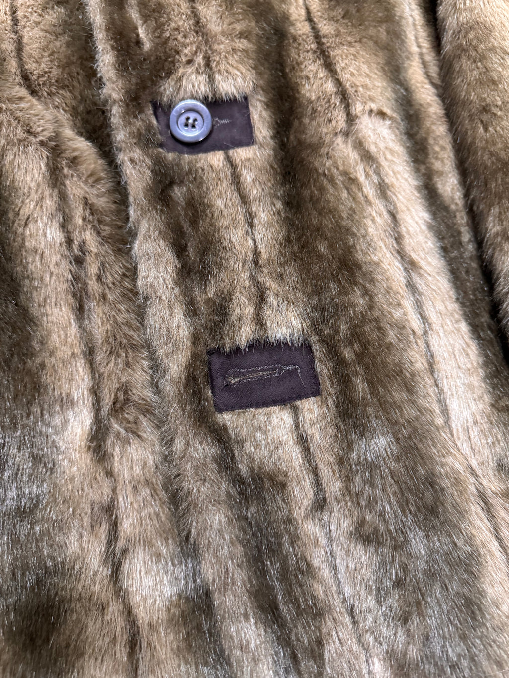 1990s Balmain Faux Fur Reversible Jacket