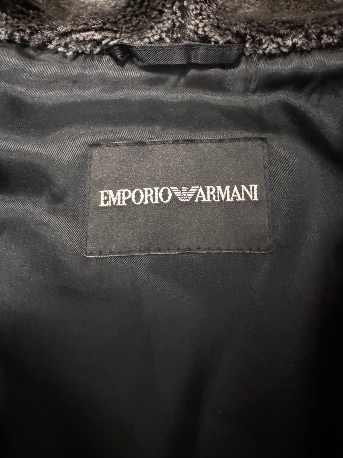 FW2014 Emporio Armani Wool Mohair Grey Jacket (M/L)