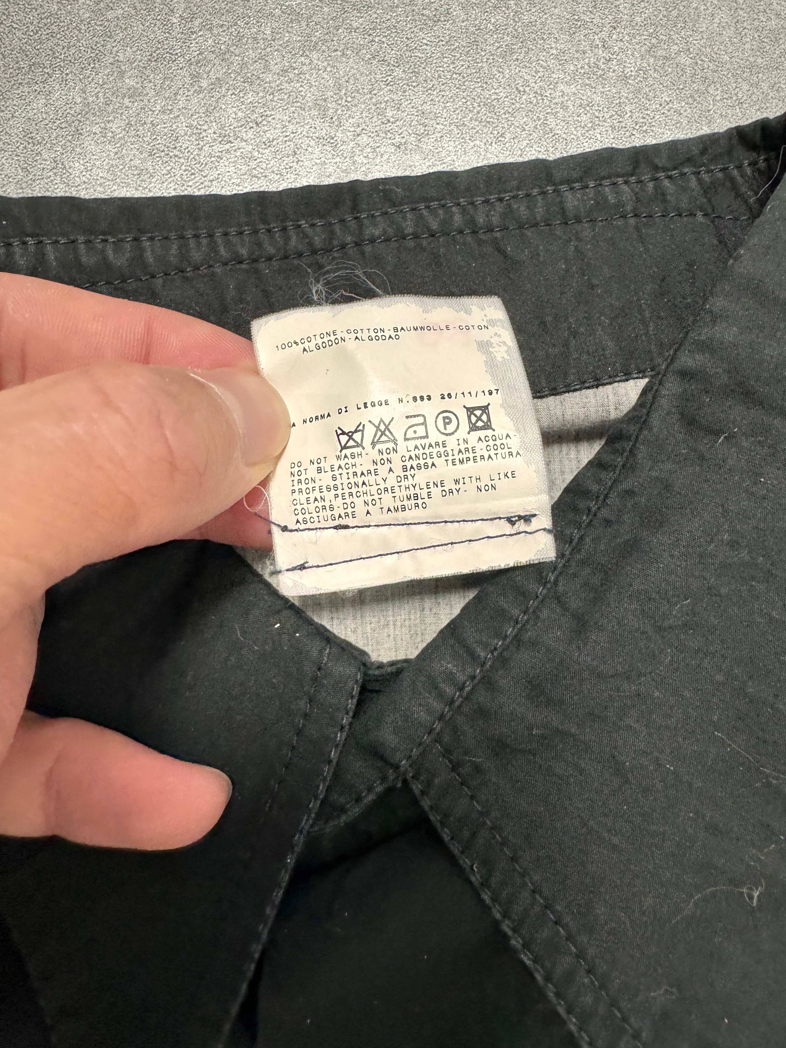 2004 年秋冬シーズン Cavalli リラックス ファイア マグマ グレー シャツ (M)