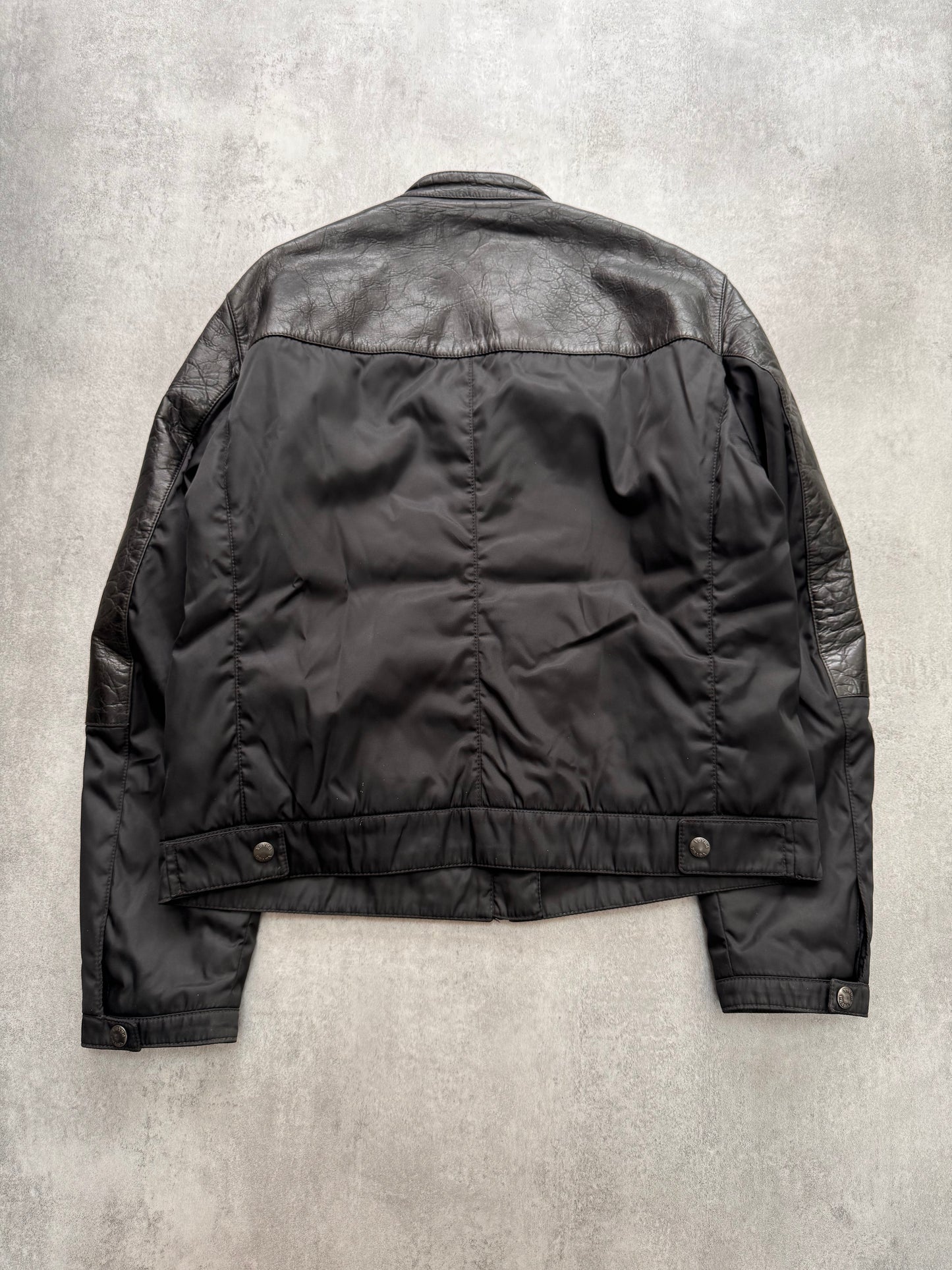 AW2011 Prada Hybrid Leather Jacket (L)