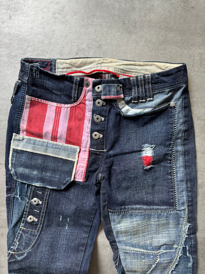 2000s Marithe François Girbaud Enigma Jeans (S) - 4