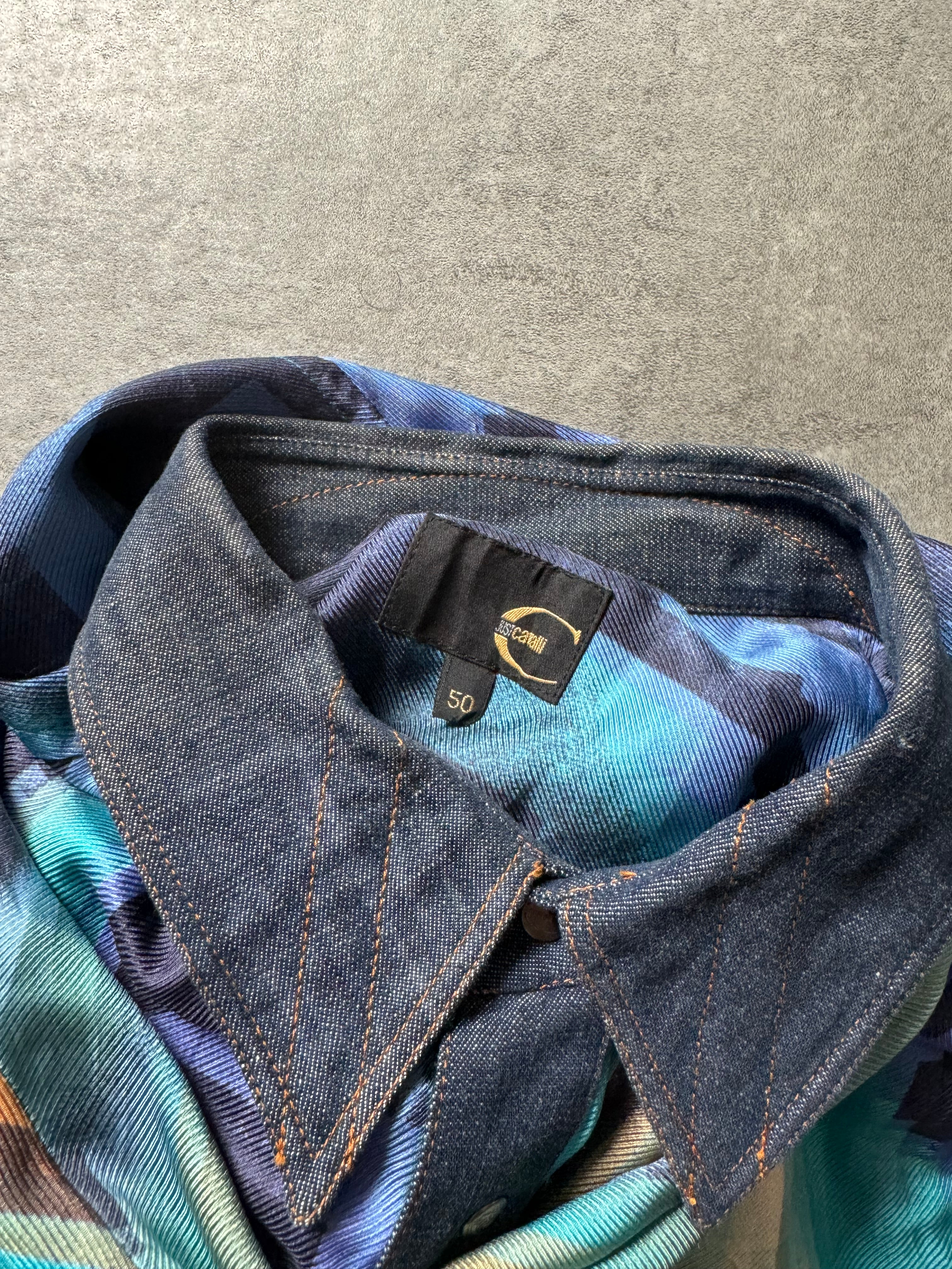 SS2001 Cavalli Pixelized Art Shirt