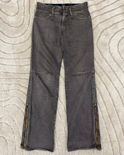 AW2003 Dolce & Gabbana Bootcut Zipper Denim Pants (M)