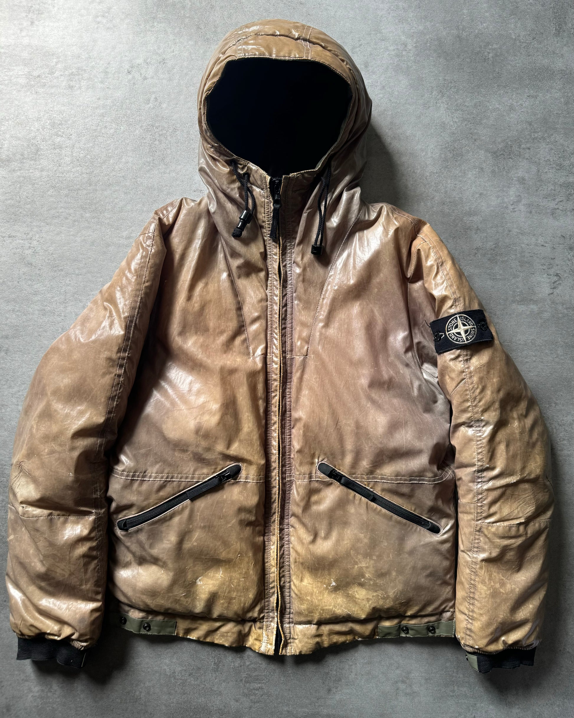 AW2009 Stone Island Ice Termo Camel Jacket  (M) - 1