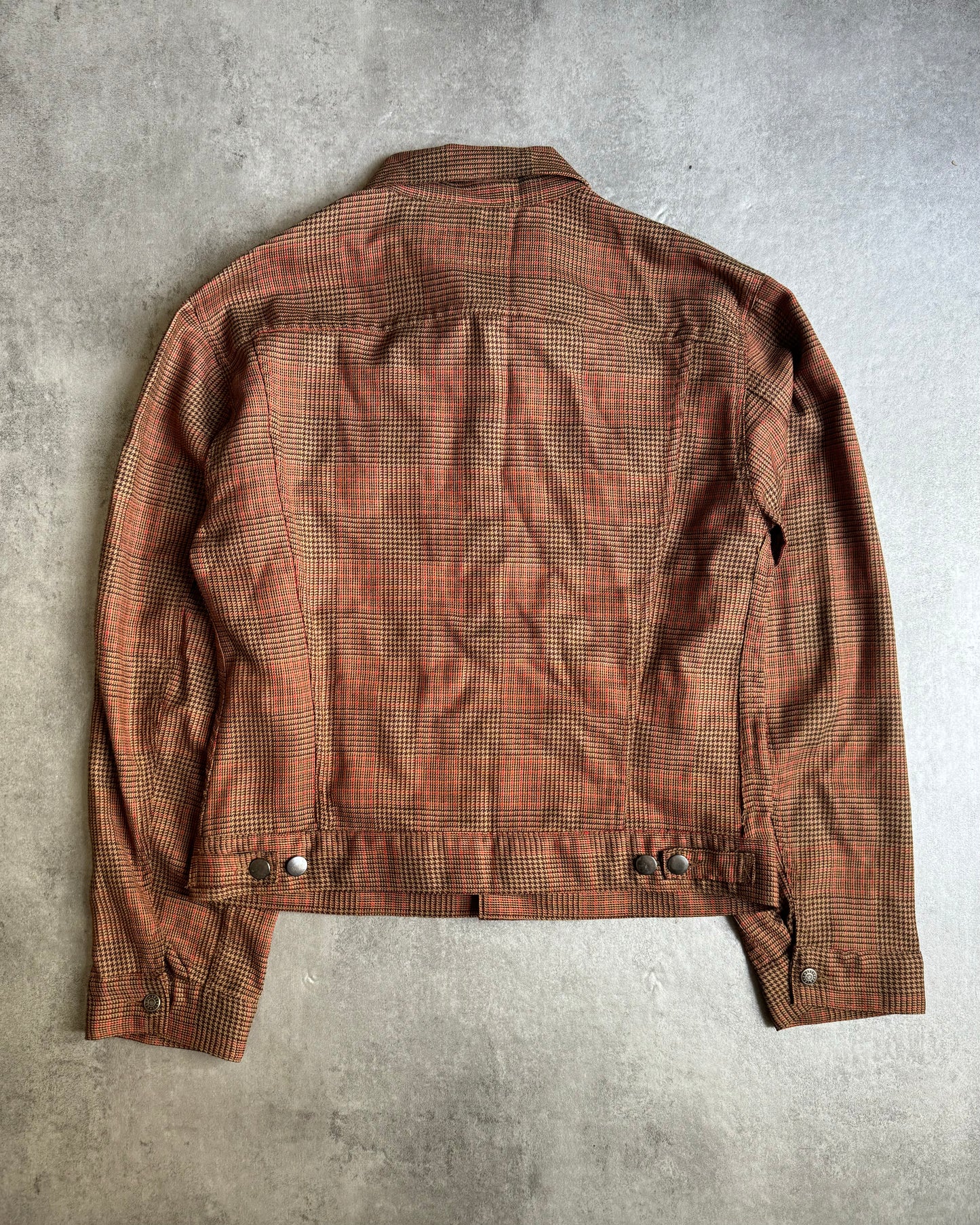 2000s Dries Van Noten Houndstooth Light Jacket (M) - 3