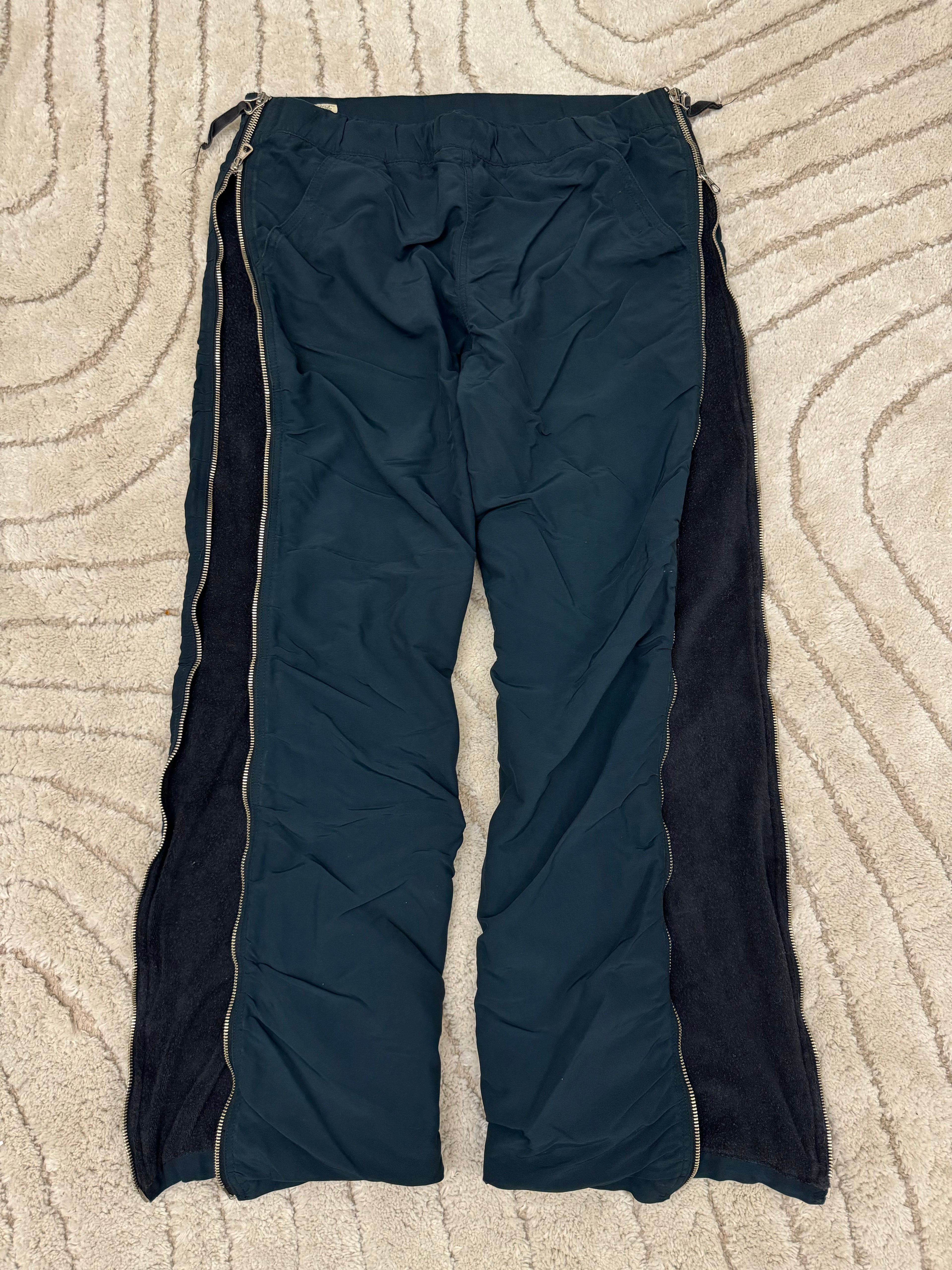 2000年代 ジャンポール・ゴルチエ フルジップナイロンパンツ(M)