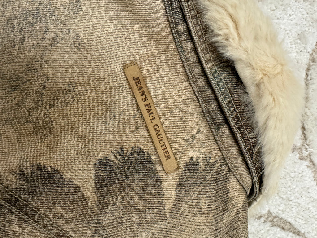 Jean Paul Gaultier Native American Denim Jacket (XS)