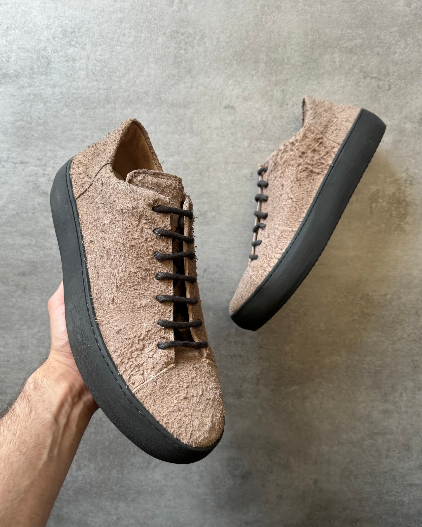 Isaac Sellam x The Last Conspiracy Common Beige Shoes (45) - 8