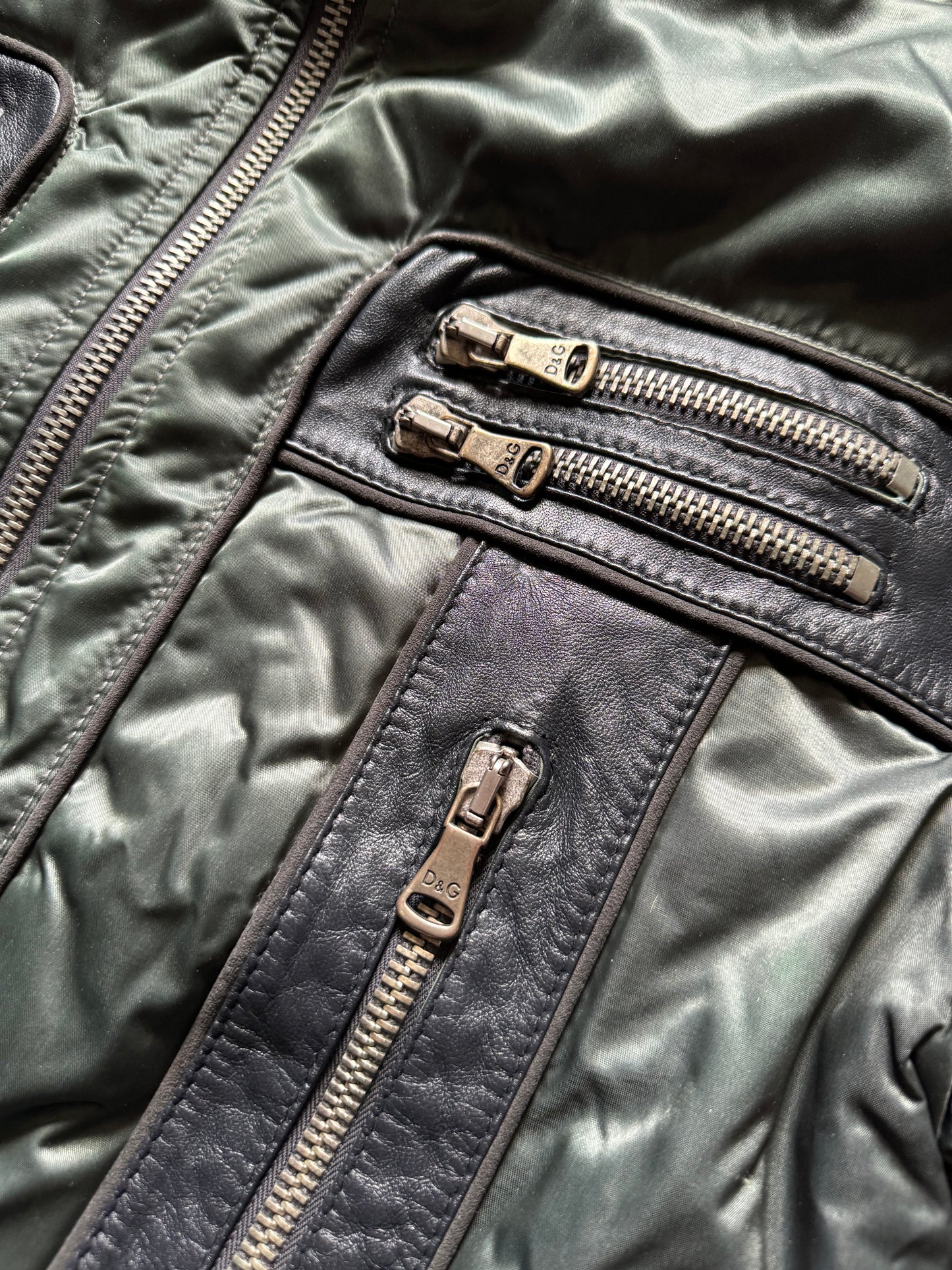 AW2007 Dolce & Gabbana Multi Zips Utility Jacket  (M) - 10