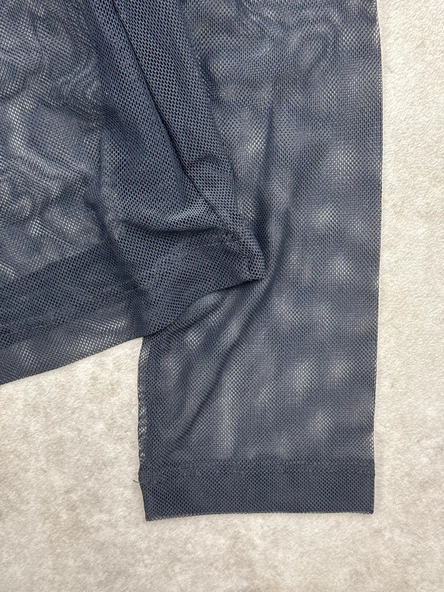 2000s Cavalli Jeans Black Dragon Embroidered Sheer Mesh Longsleeves DLEykPzt 5