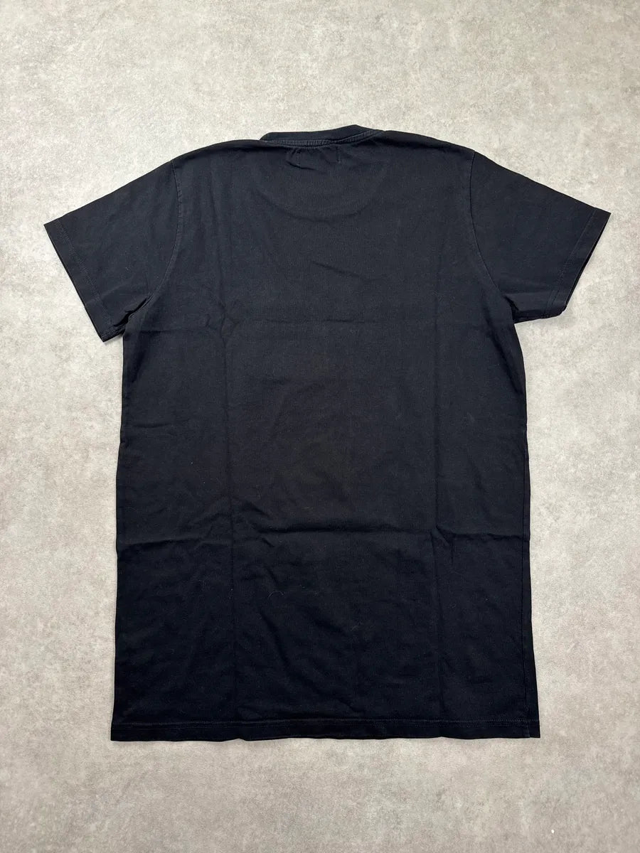 Ralph Lauren Black American Flag Patch Logo T-Shirt DMMpWxkq 4