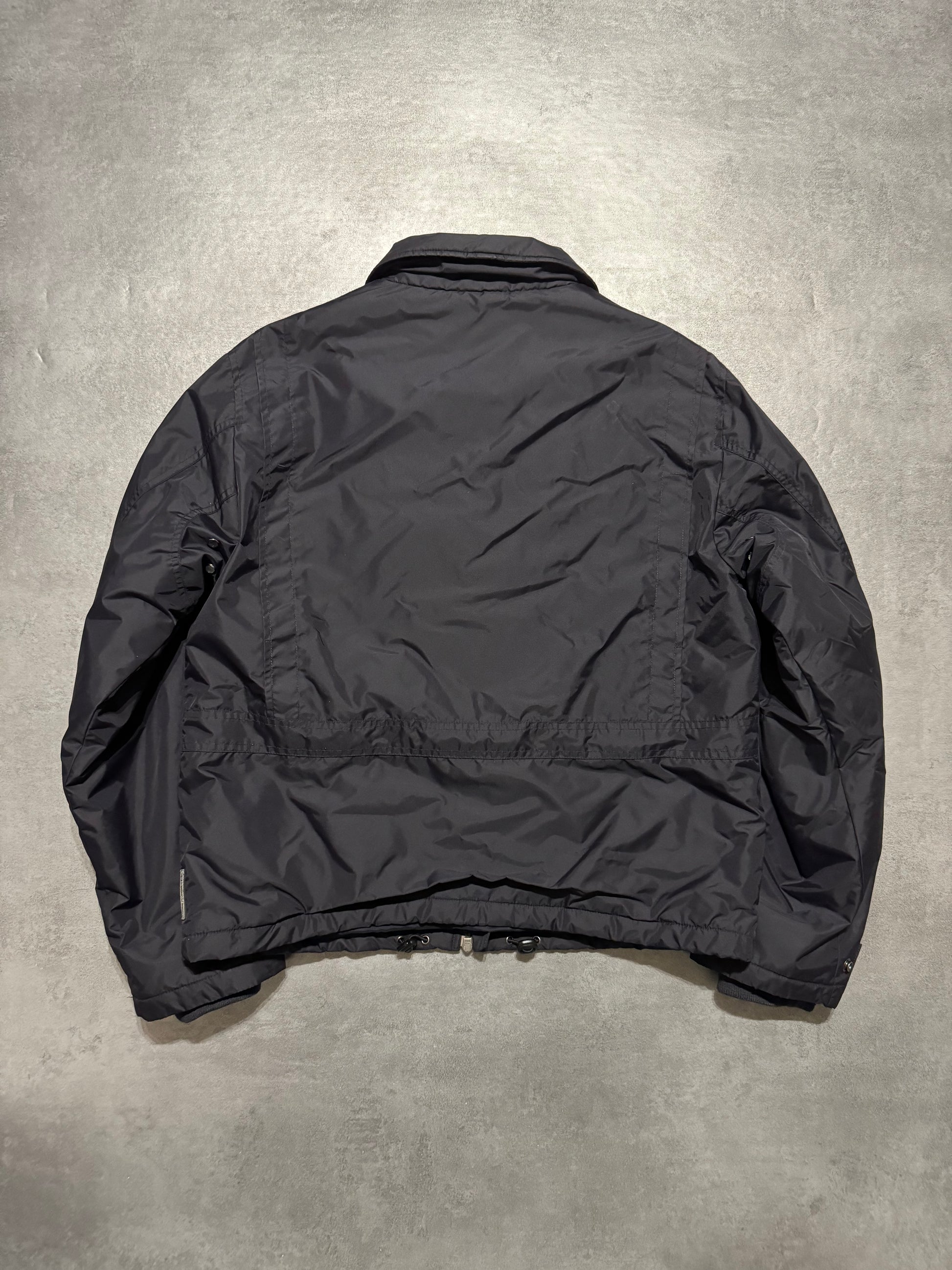 2000s Armani Obscure Nylon Light Bomber Coach Jacket (L) - 3