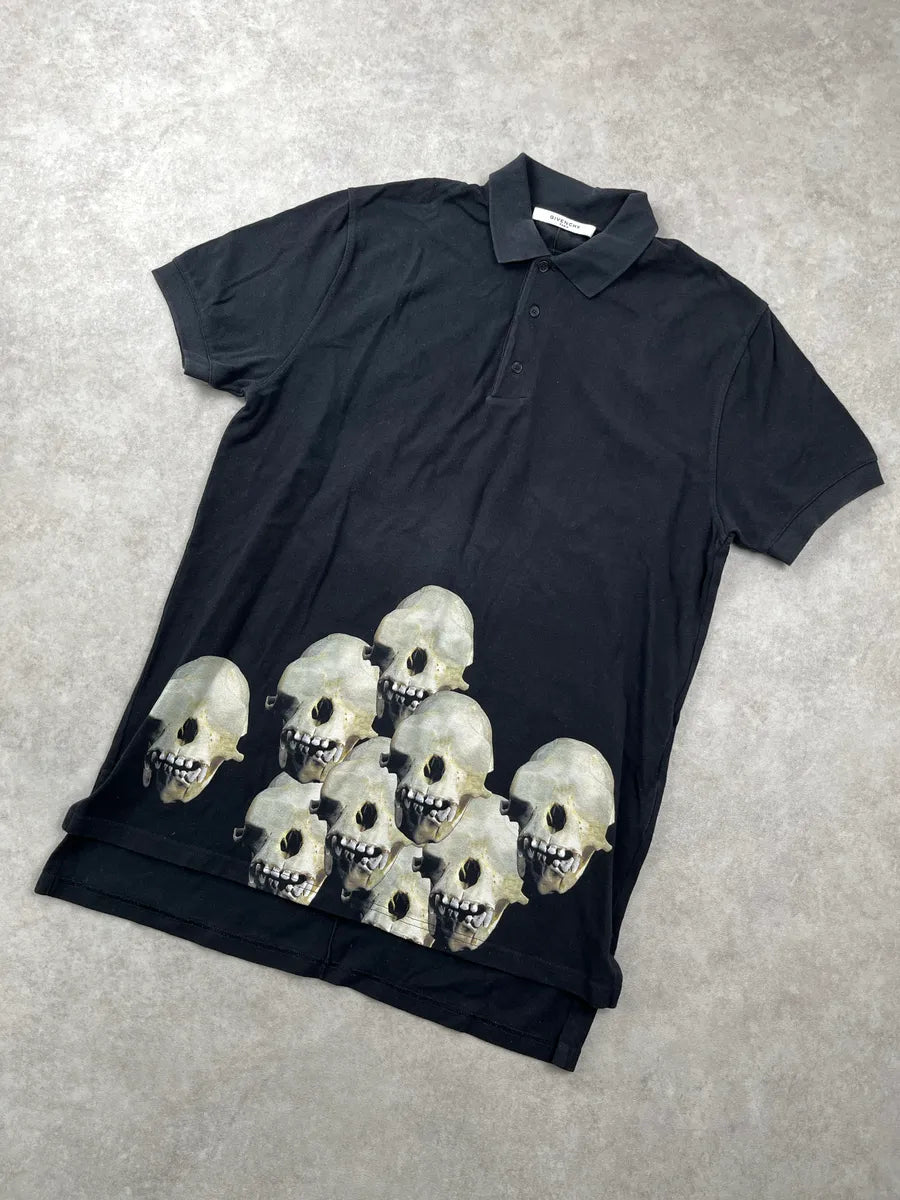 AW2015 Givenchy Black Skull Polo by Riccardo Tisci DNjydAho 6