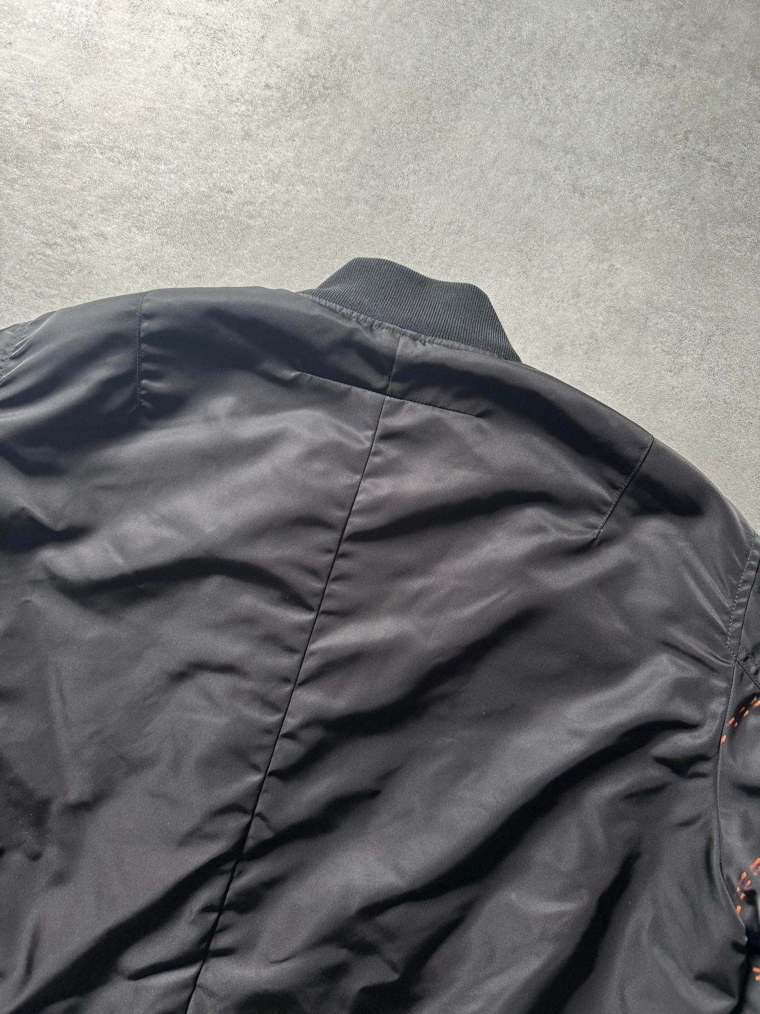 SS2015 Givenchy Black Reversible Bomber by Riccardo Tisci (L) - 8