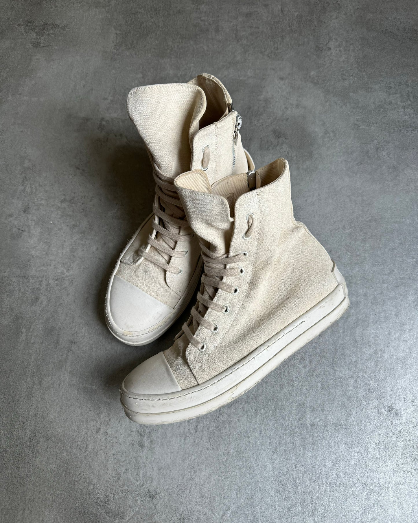 AW2021 Rick Owens High Beige Ramones DRKSHDW (41) - 2