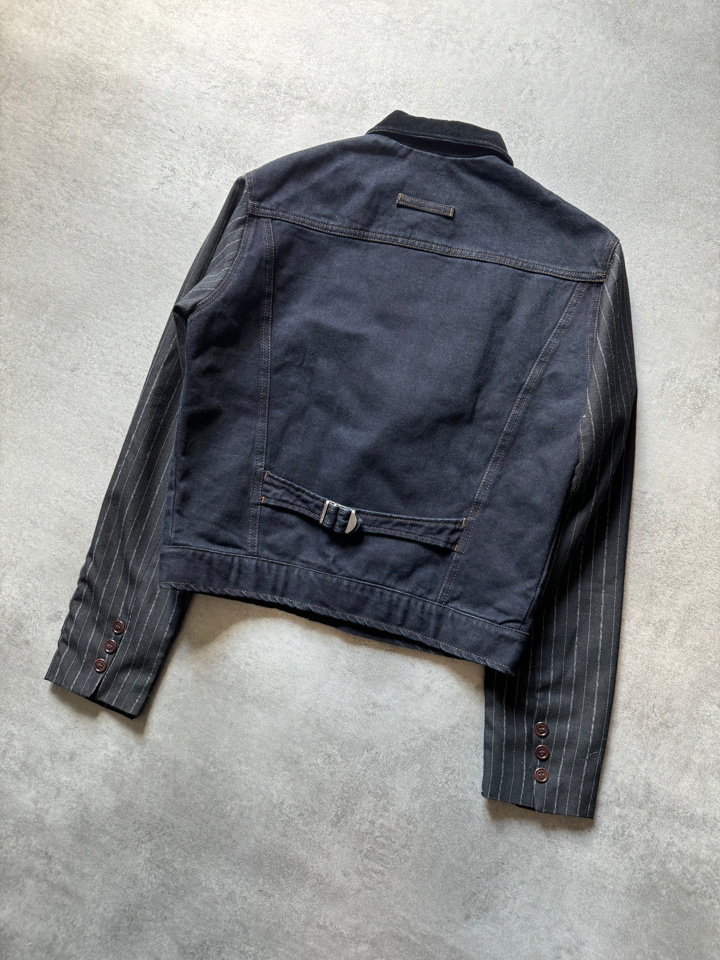 2000s Jean Paul Gaultier Hybride Denim Jacket  (XS) - 2