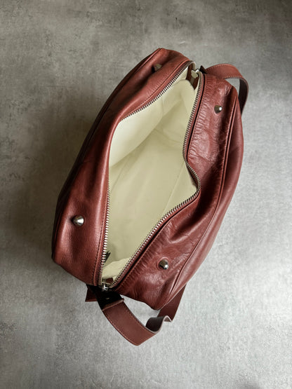 2006 Maison Margiela x HM Elegance Unzipped Leather Shoulder Bag (OS) - 4