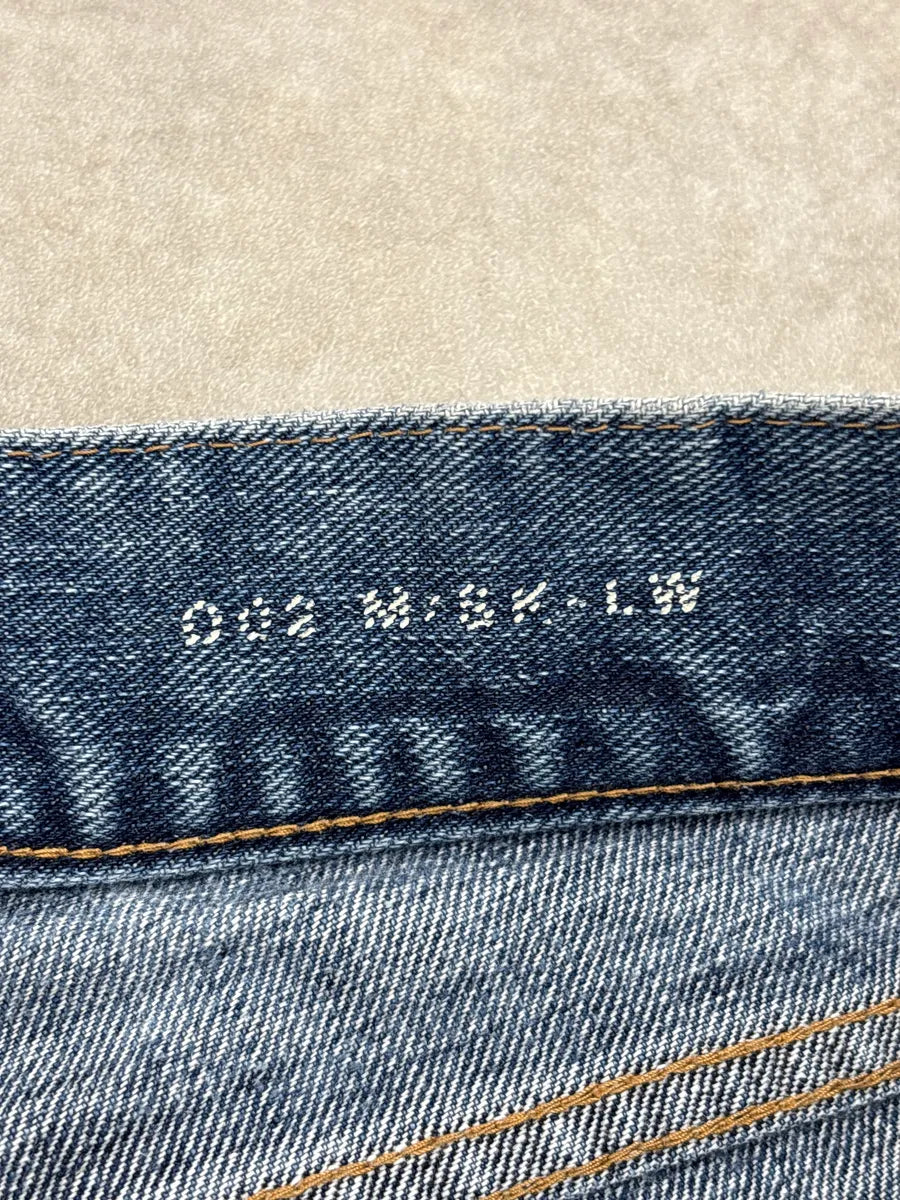 SS2017 Saint Laurent Medium Blue Denim Distressed Slim Jeans DWwPWvNC 12