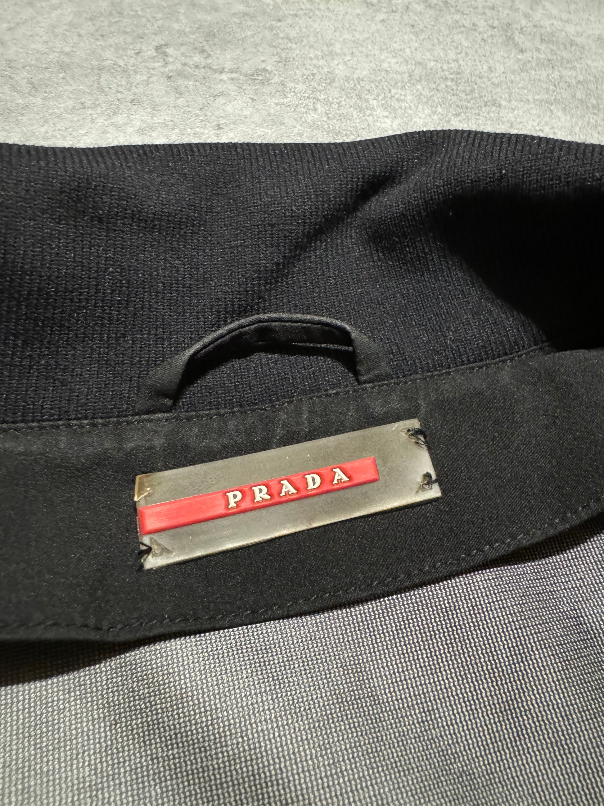 AW2006 Prada Linea Rossa Gore-Tex Black Nylon Jacket (L) - 8