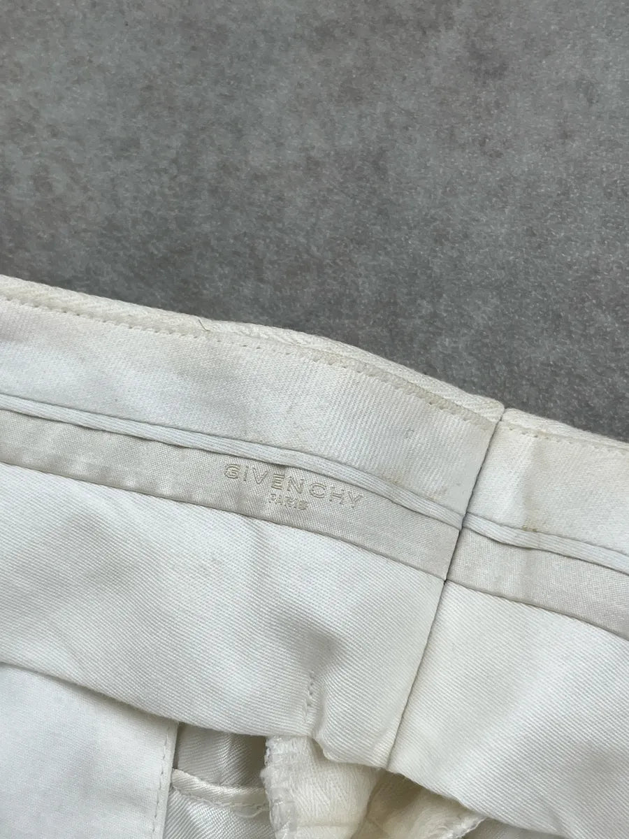 SS2016 Givenchy White Tailored Cozy Sample Shorts by Riccardo Tisci DgfdSISz 9