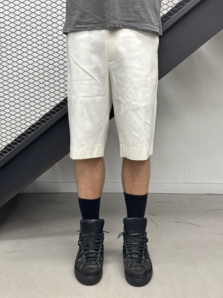 SS2016 Givenchy White Tailored Cozy Sample Shorts by Riccardo Tisci DgfdSISz 1