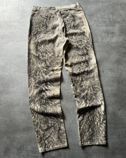 AW1999 Roberto Cavalli Heavy Animal Pants (S) - 3