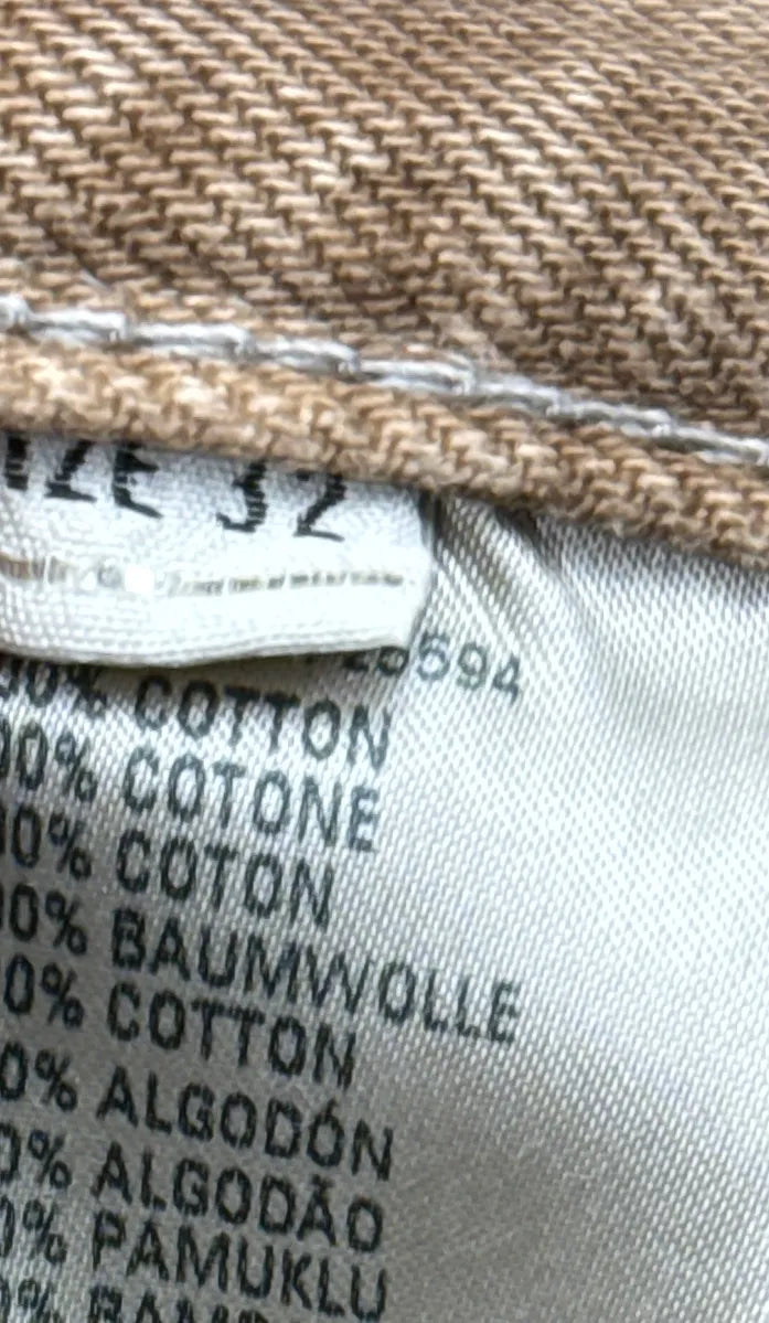 Diesel Sand Beige & Brown Faded Denim Distressed Bleached Jeans DvVyQQUa 12