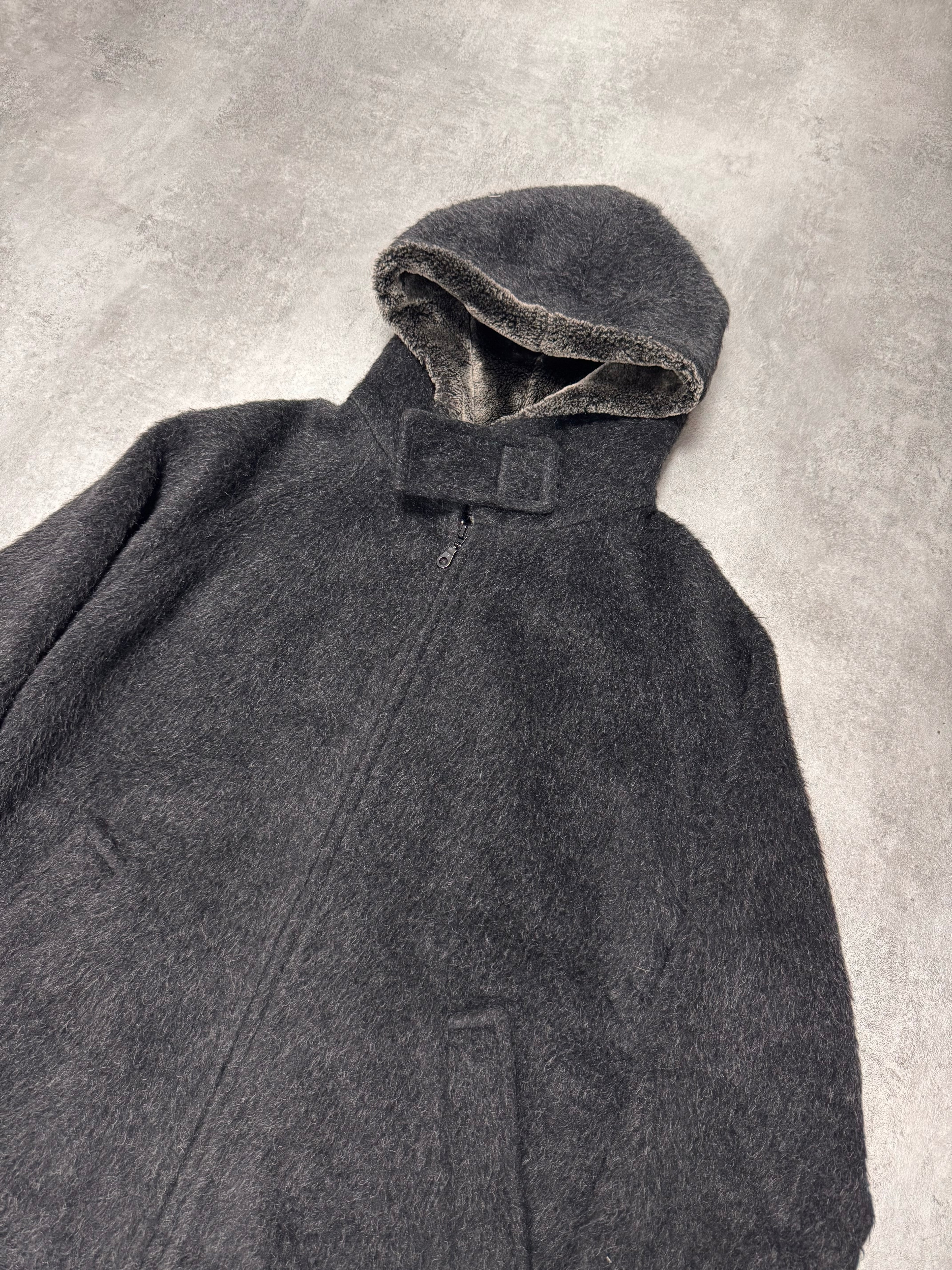 FW2014 Emporio Armani Wool Mohair Grey Jacket