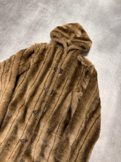 1990s Balmain Faux Fur Reversible Jacket (M)