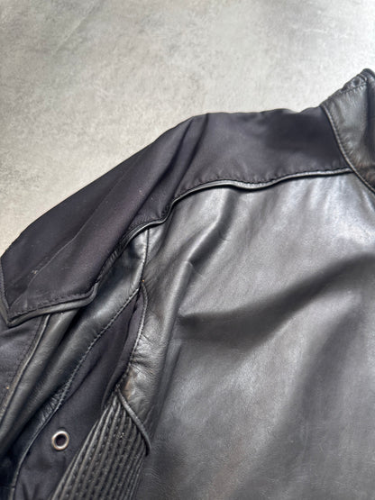 SS2005 Emporio Armani Technical Hybrid Leather Jacket (M/L)