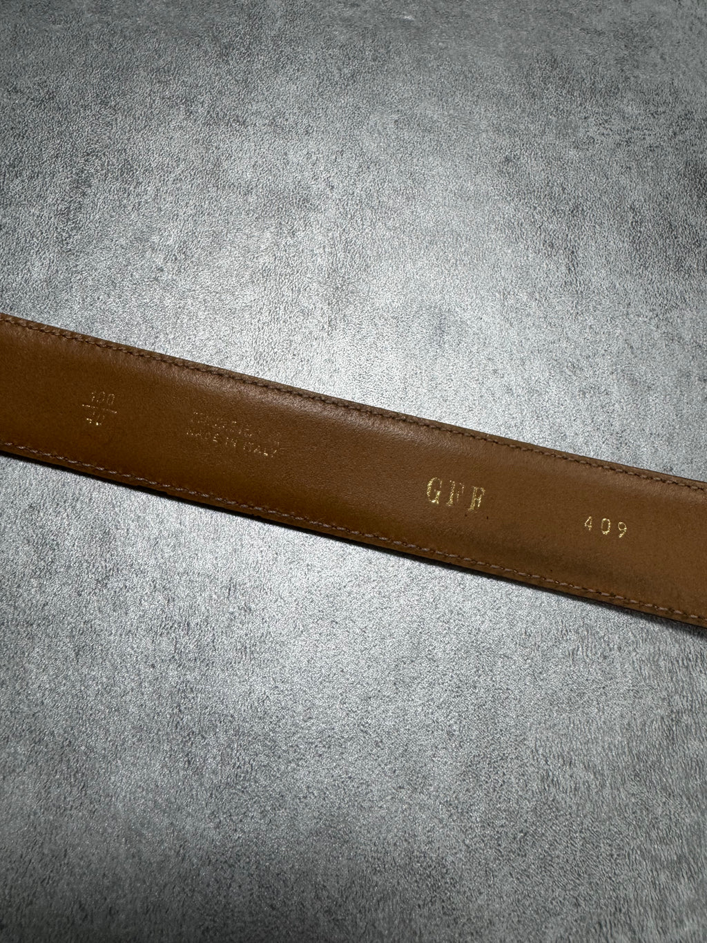 Prada Metal Buckle with Ferré Leather Belt