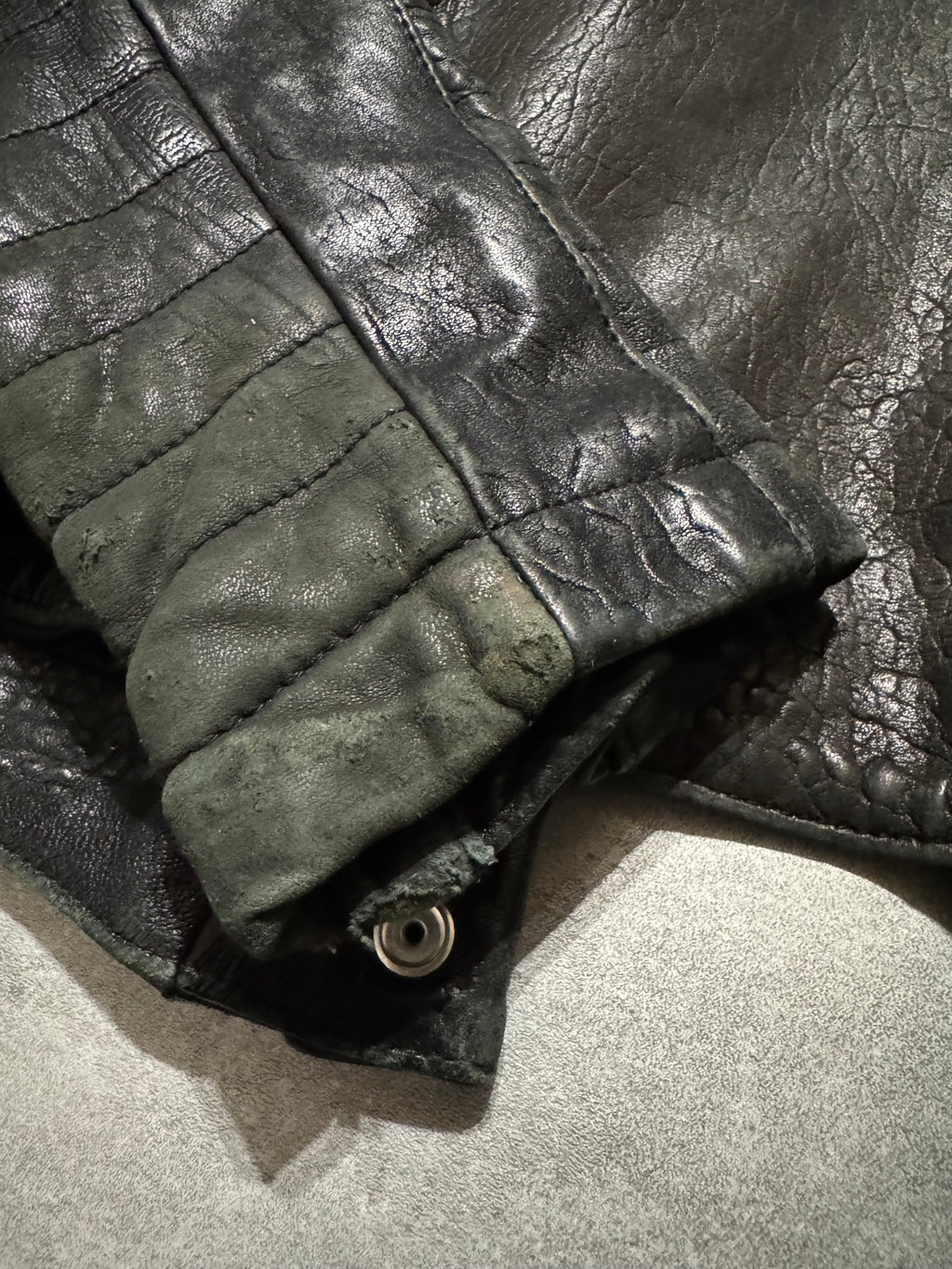 AW2015 Balmain x H&M Pure Biker Leather Jacket