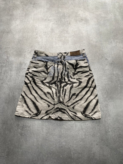 Just Cavalli Zebra Effect Skirt (M)