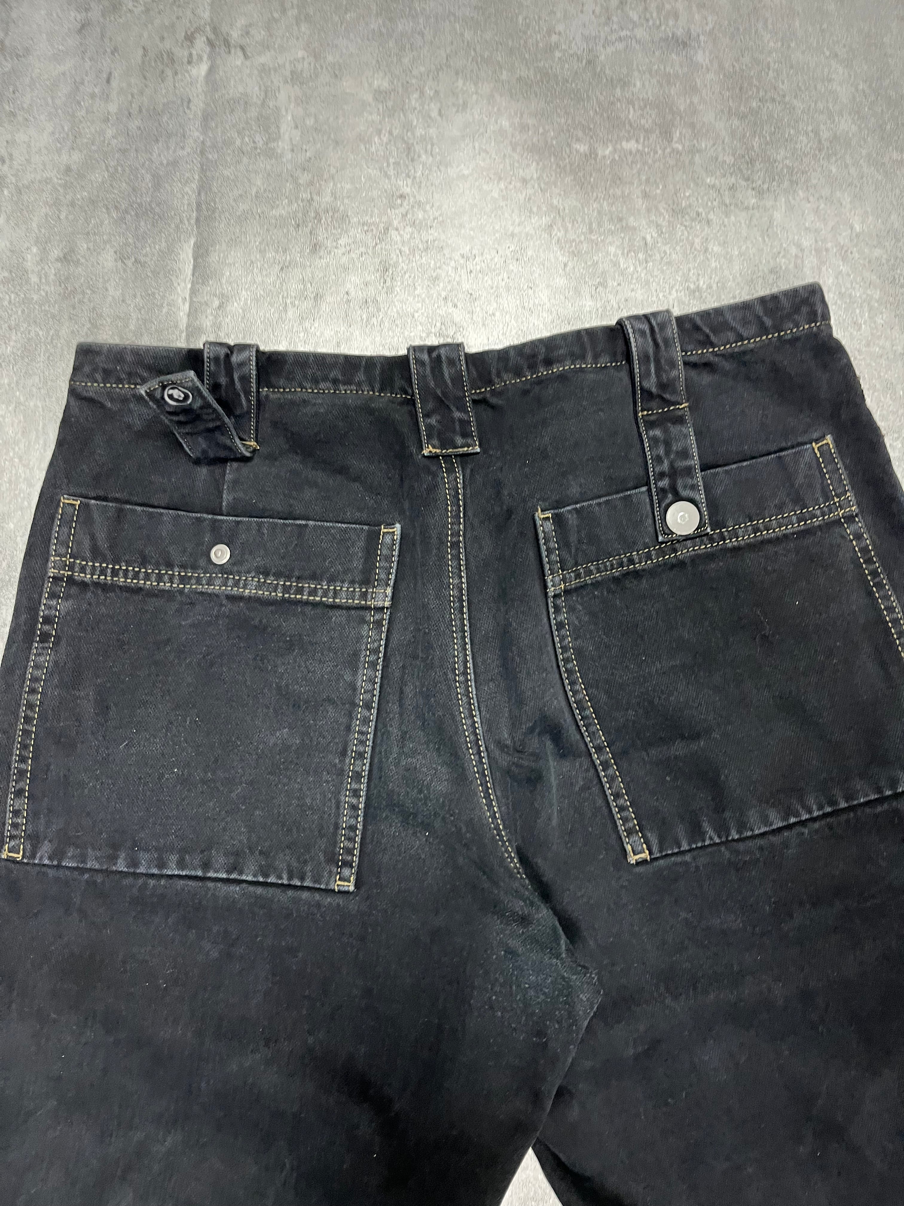 2000s Armani Navy Cargo Pants