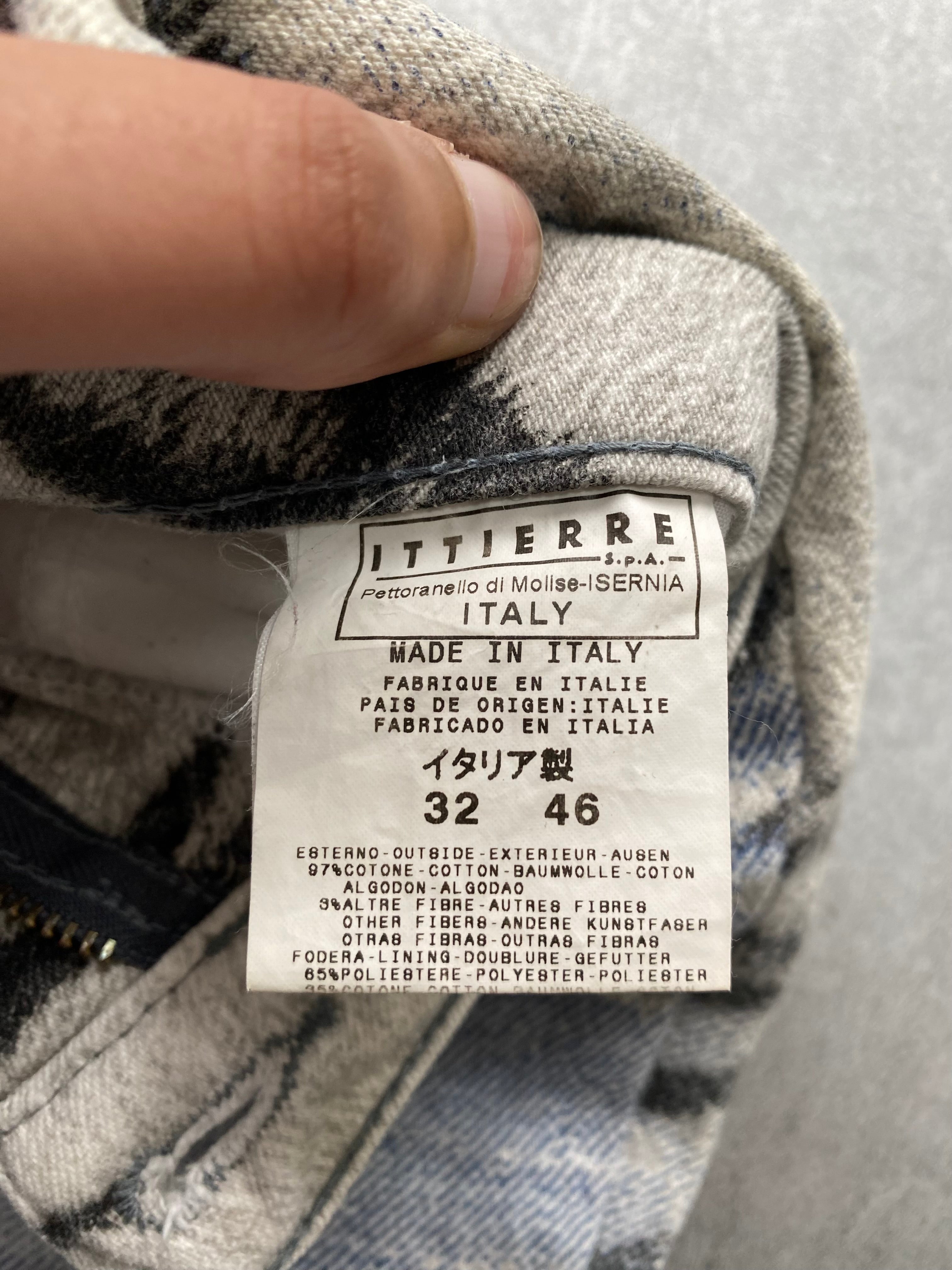 2002 Just Cavalli Safari Zebra Jeans