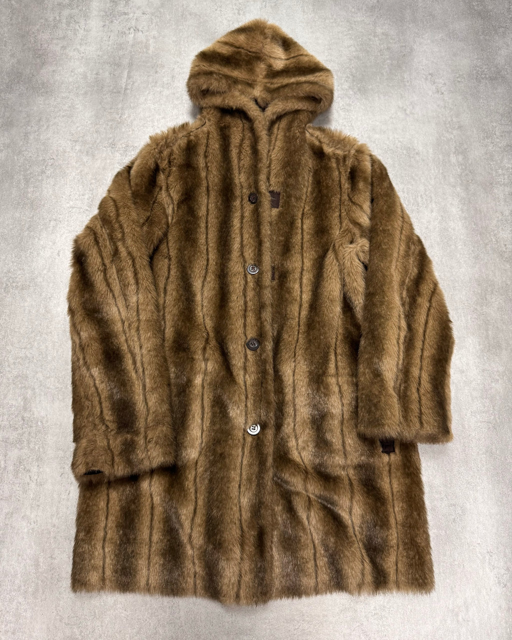 1990s Balmain Faux Fur Reversible Jacket