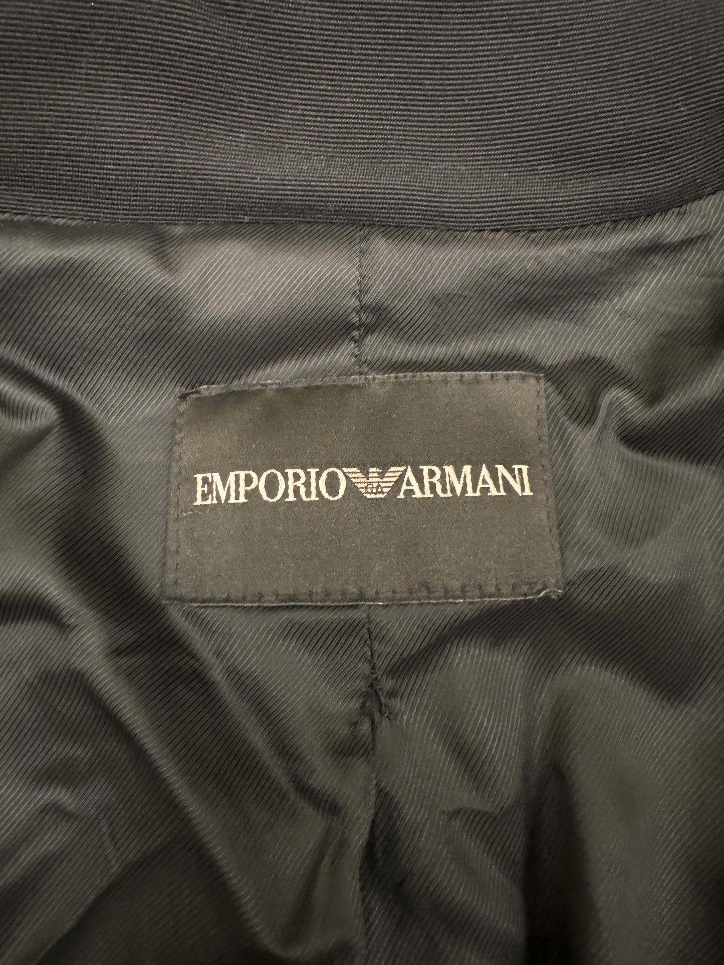 AW2007 Emporio Armani Origami-Effect Cropped Jacket (XS)